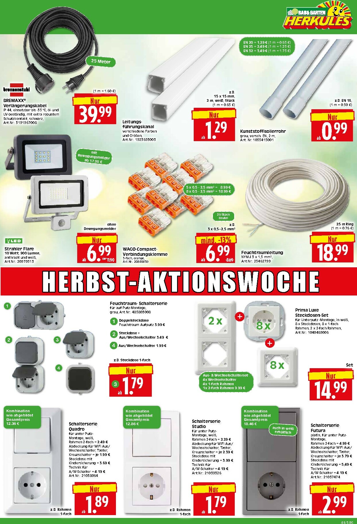 herkules - Herkules - Bau & Garten-Prospekt gültig vom 06.10. bis 11.10. - page: 3