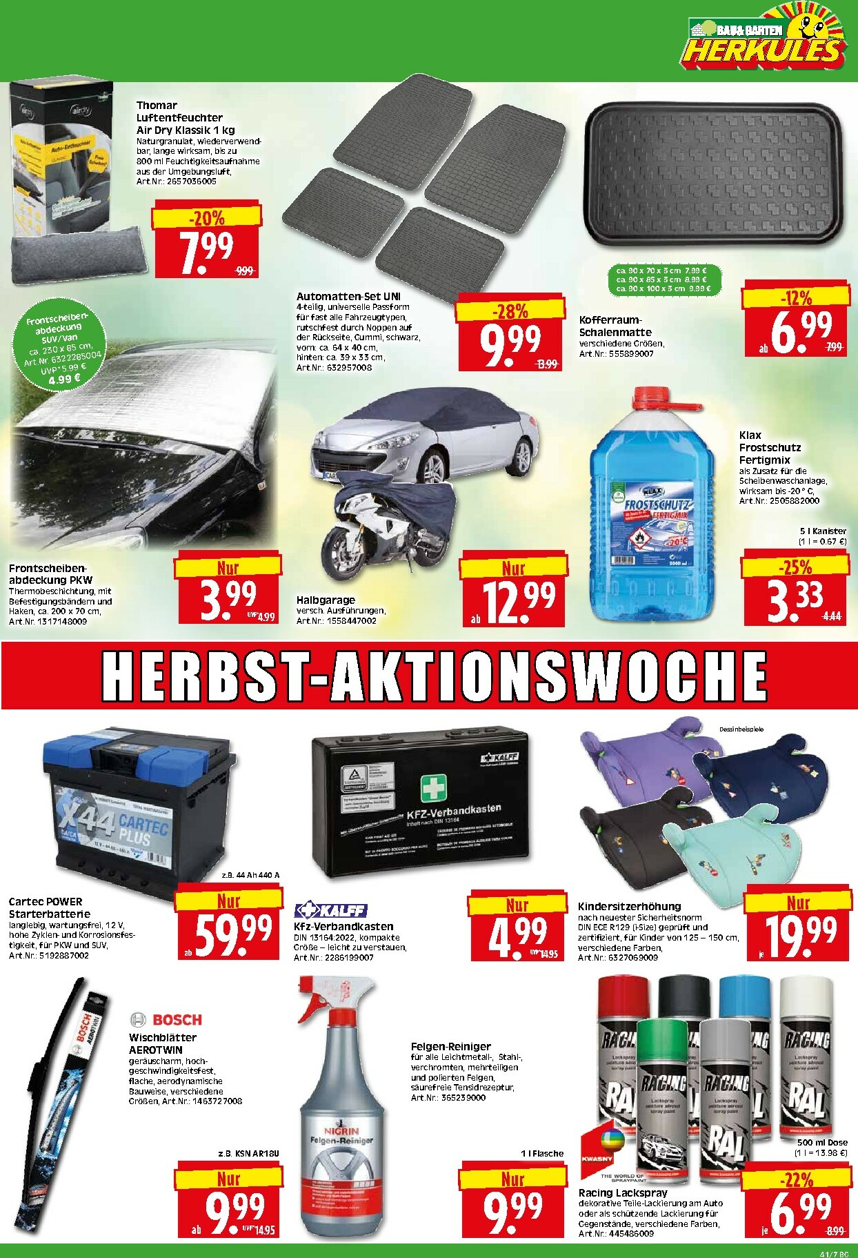 herkules - Herkules - Bau & Garten-Prospekt gültig vom 06.10. bis 11.10. - page: 7