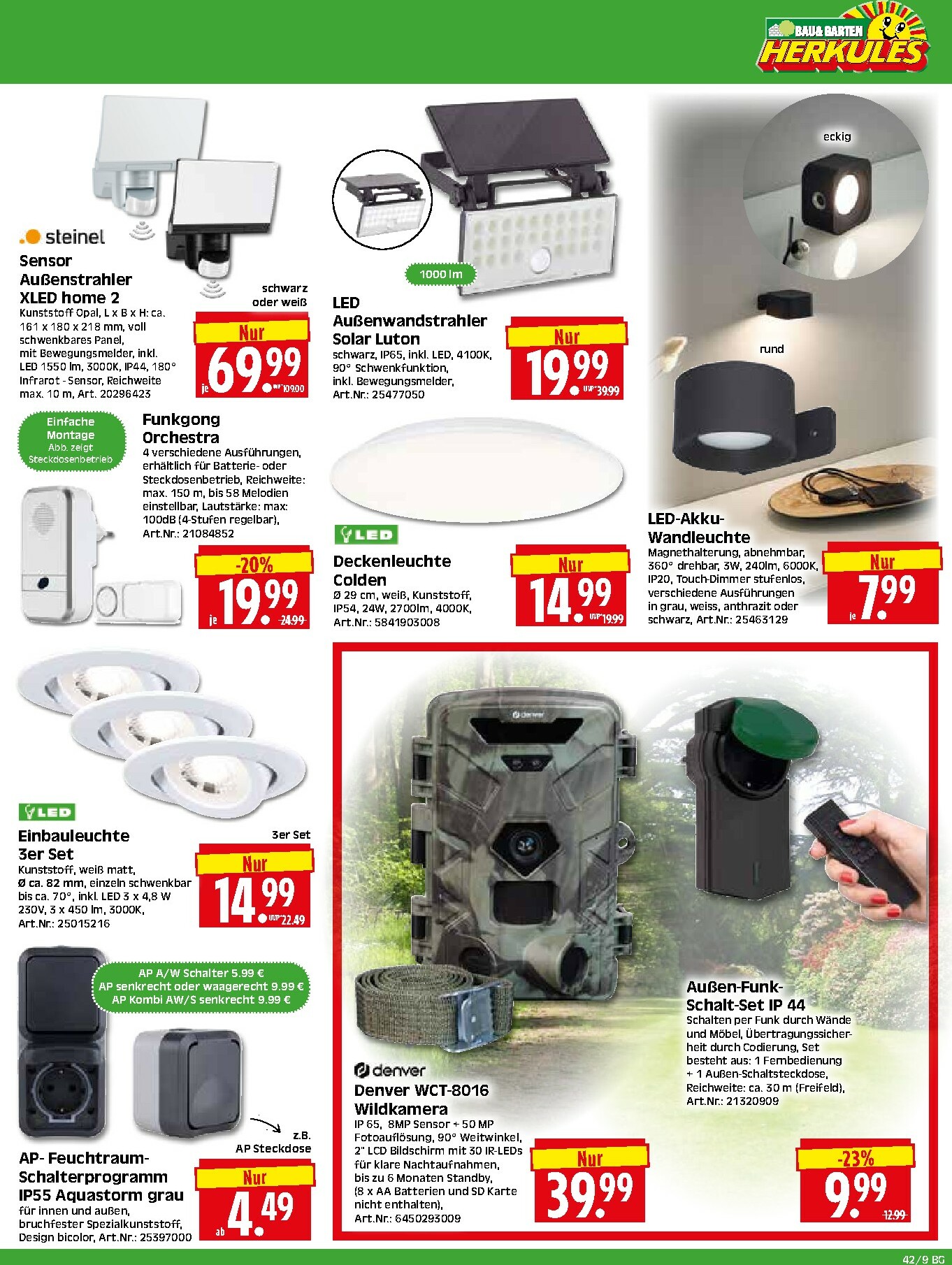 herkules - Herkules - Bau & Garten-Prospekt gültig vom 13.10. bis 19.10. - page: 9