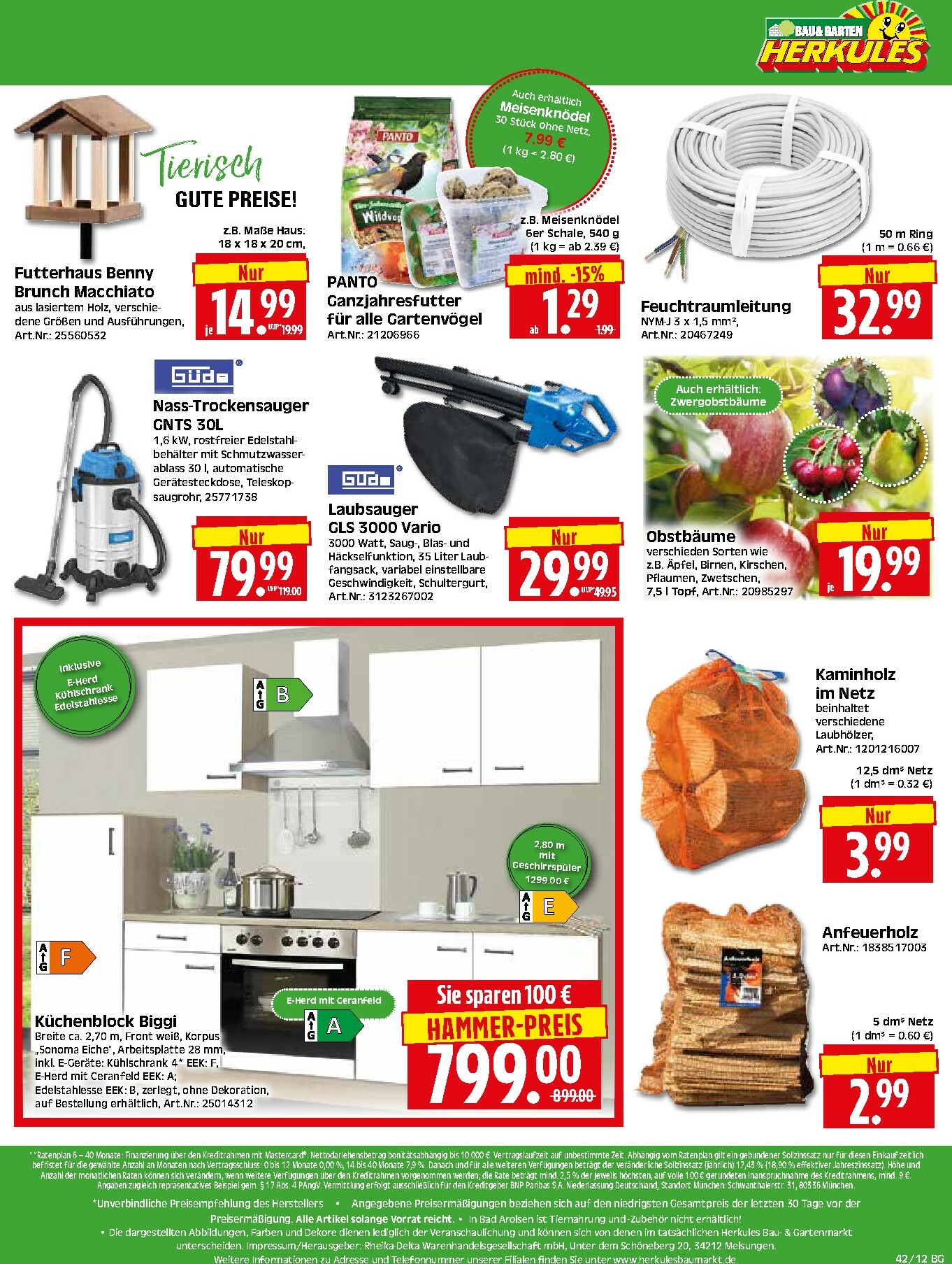 herkules - Herkules - Bau & Garten-Prospekt gültig vom 13.10. bis 19.10. - page: 12