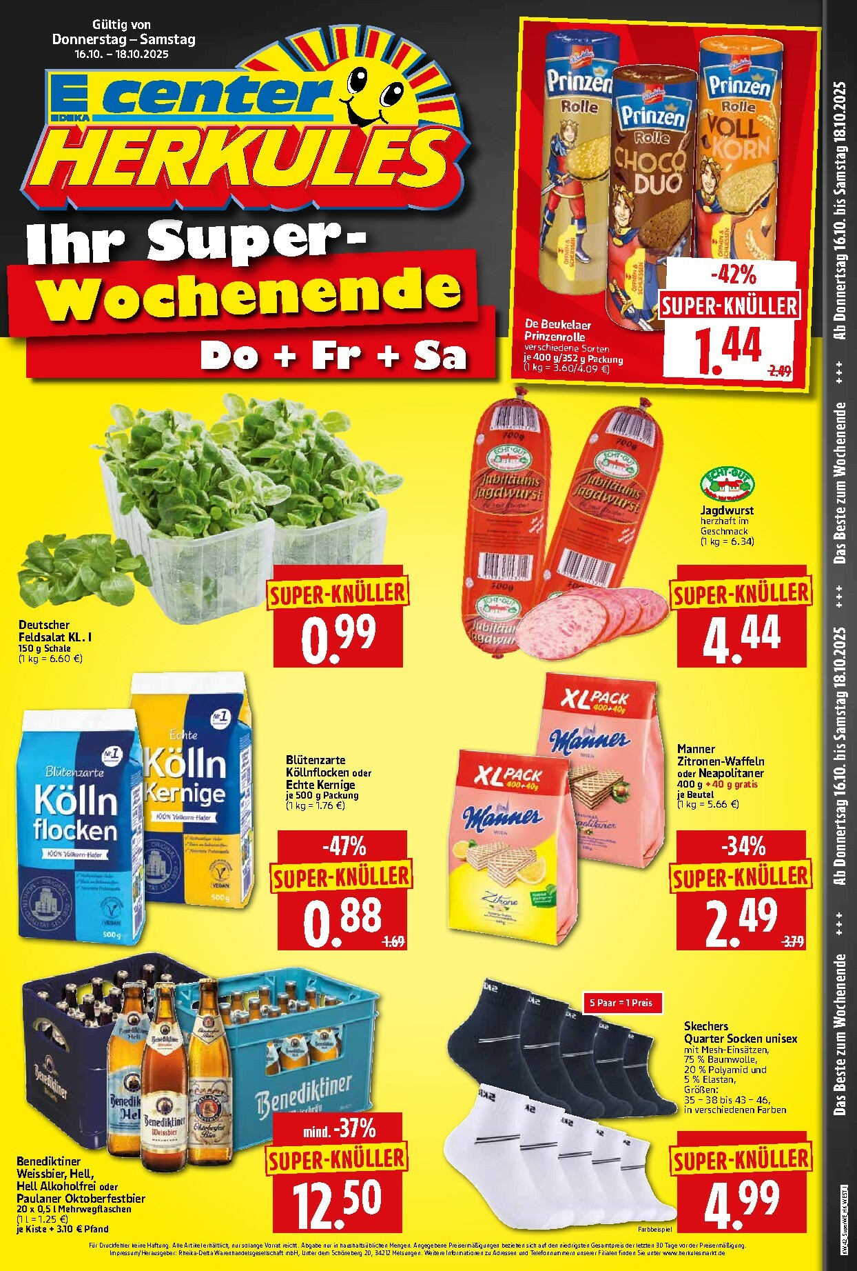 herkules - Herkules - Sonderbeilage-Prospekt gültig vom 16.10. bis 18.10.