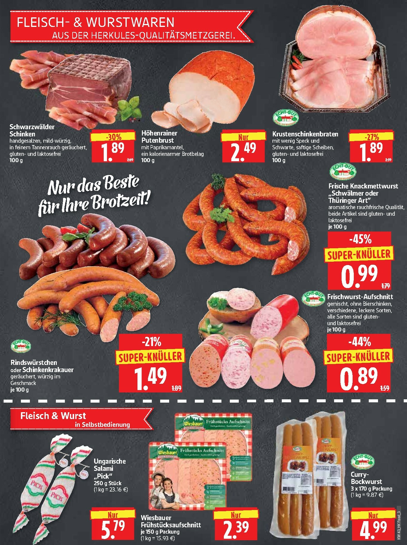 herkules - Herkules-Prospekt gültig vom 20.10. bis 25.10. - page: 3