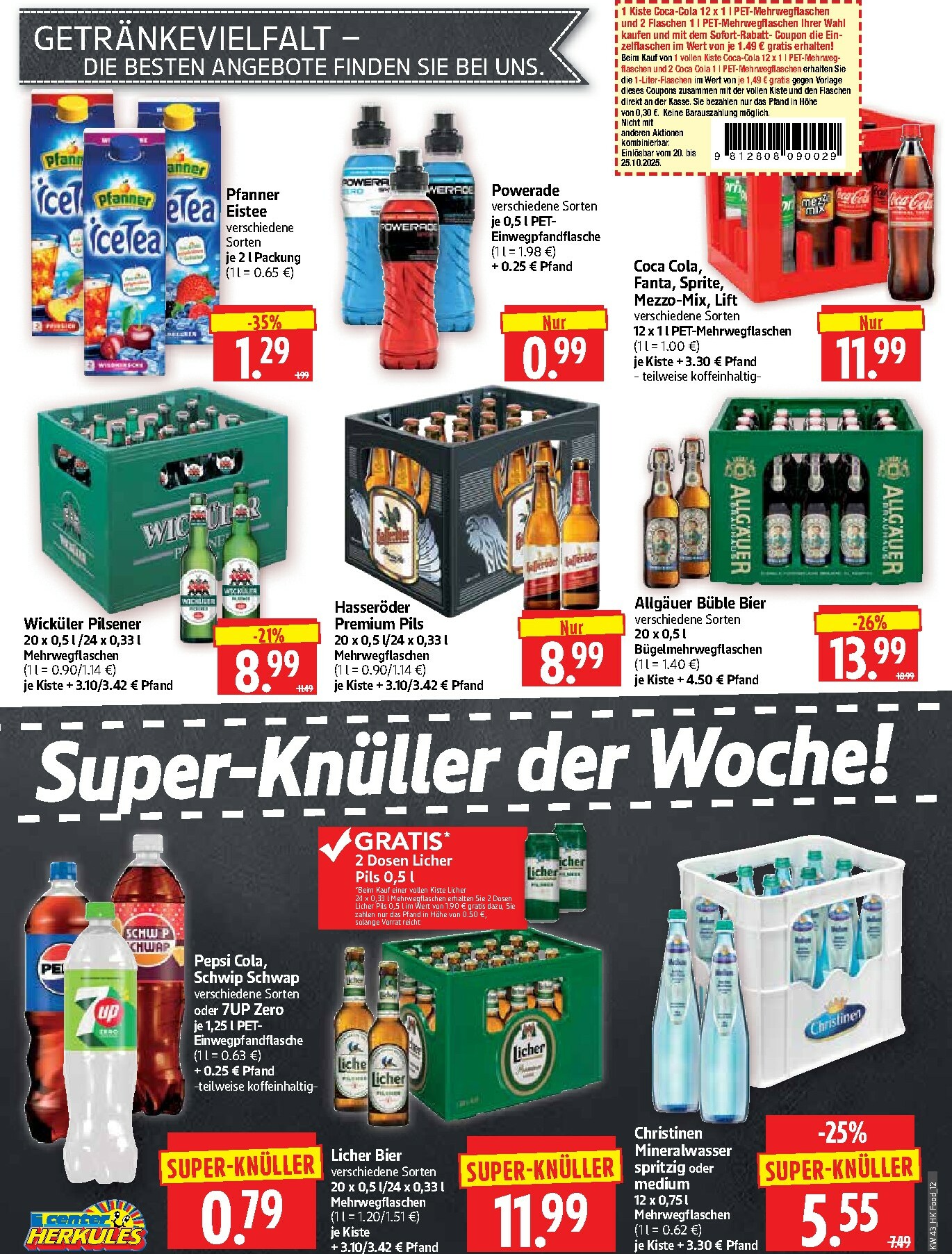 herkules - Herkules-Prospekt gültig vom 20.10. bis 25.10. - page: 12