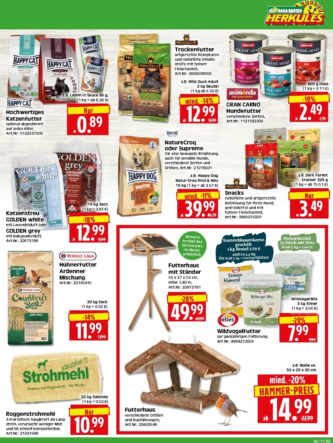 herkules - Herkules - Bau & Garten-Prospekt gültig vom 20.10. bis 25.10. - page: 11