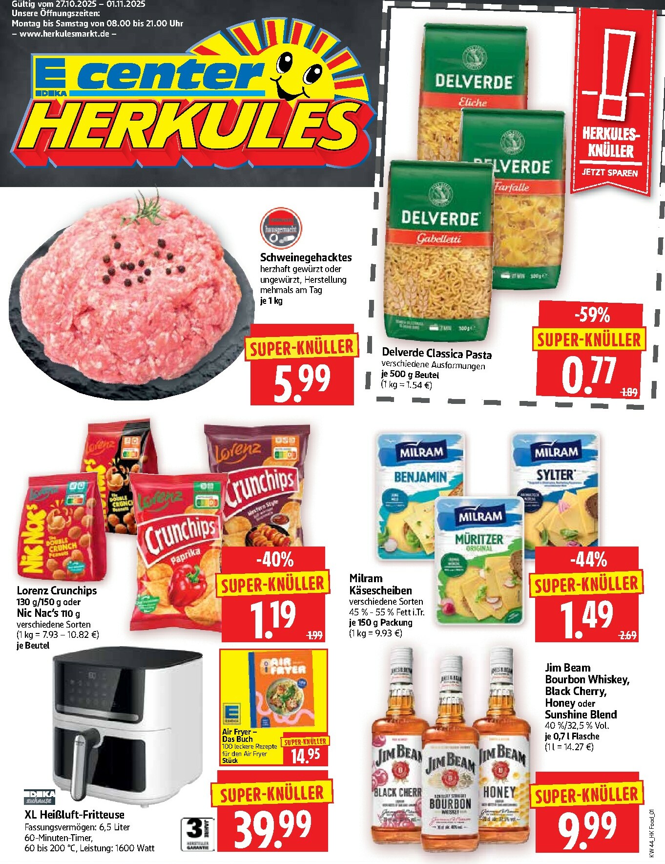 herkules - Herkules - Lebensmittel-Prospekt gültig vom 27.10. bis 01.11.