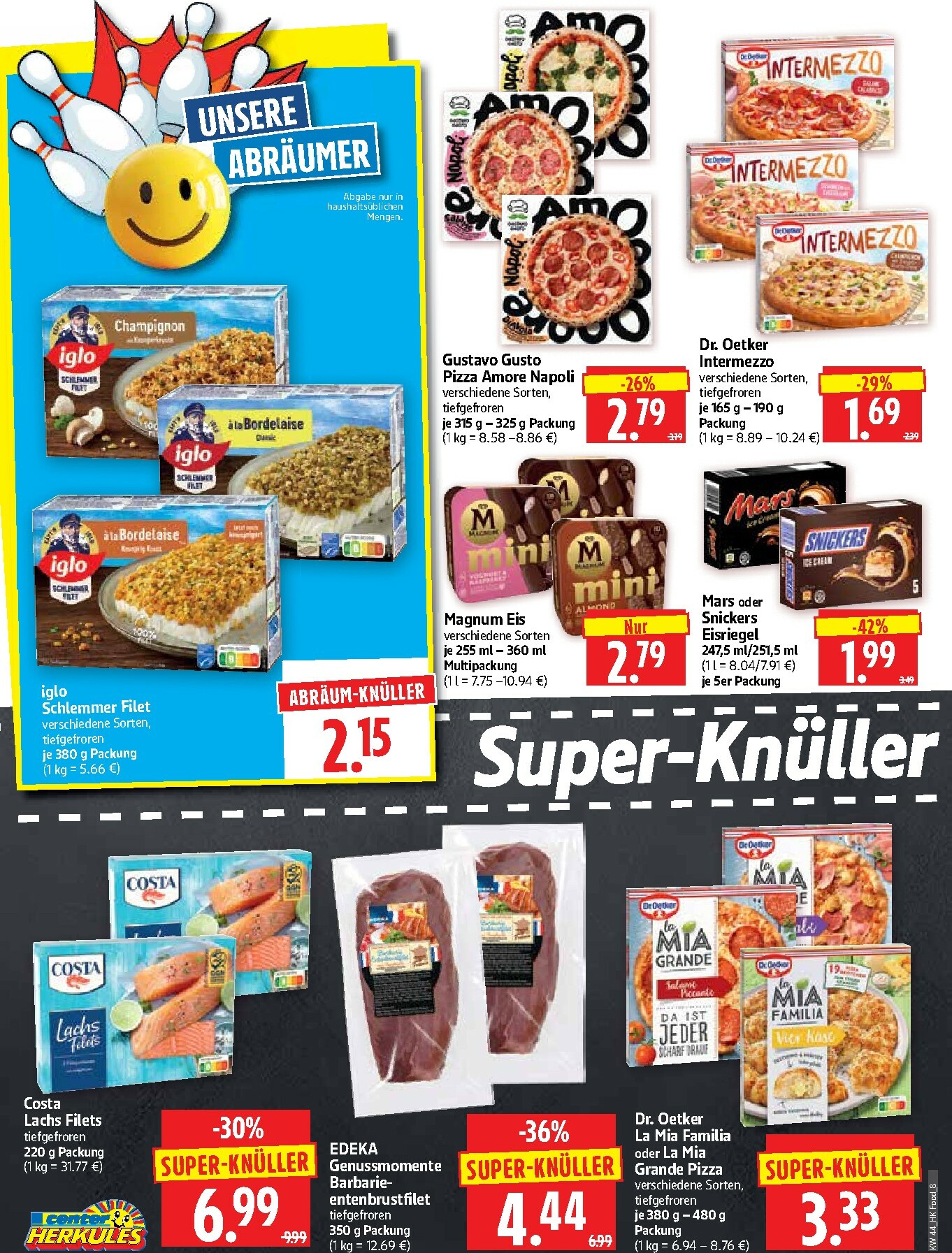 herkules - Herkules - Lebensmittel-Prospekt gültig vom 27.10. bis 01.11. - page: 8