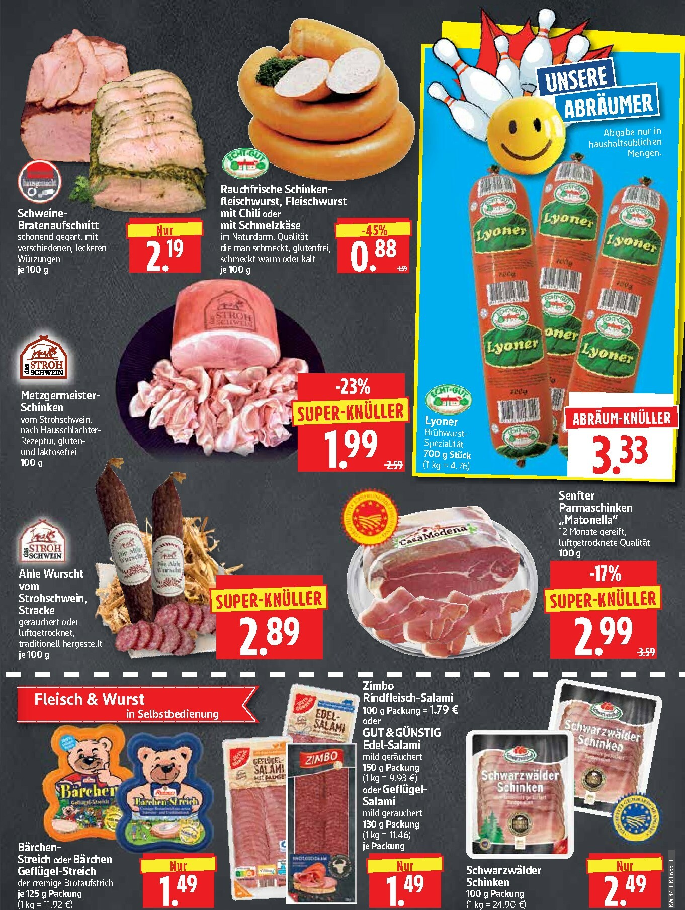 herkules - Herkules - Lebensmittel-Prospekt gültig vom 27.10. bis 01.11. - page: 3