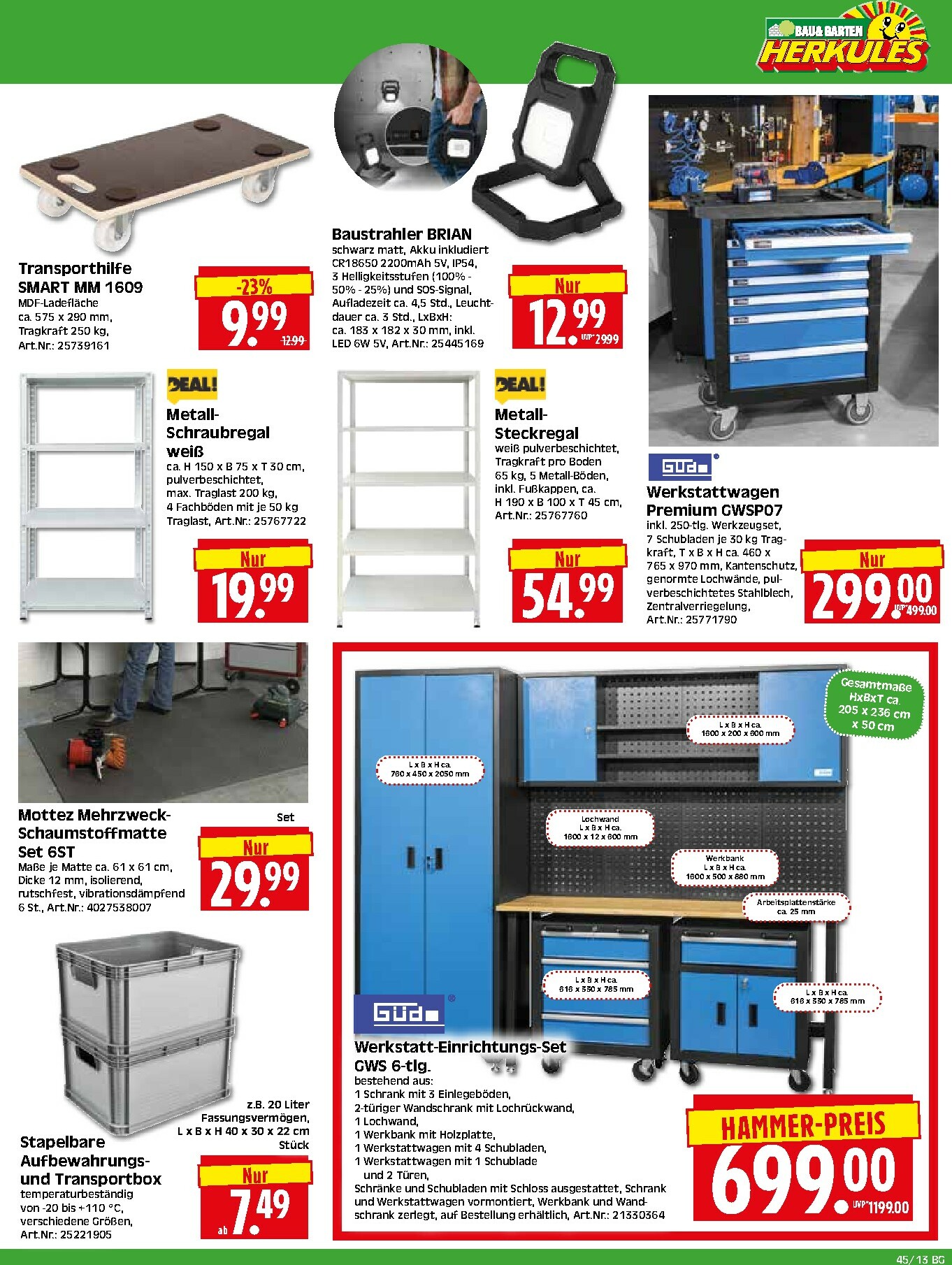 herkules - Herkules - Bau & Garten-Prospekt gültig vom 03.11. bis 08.11. - page: 13