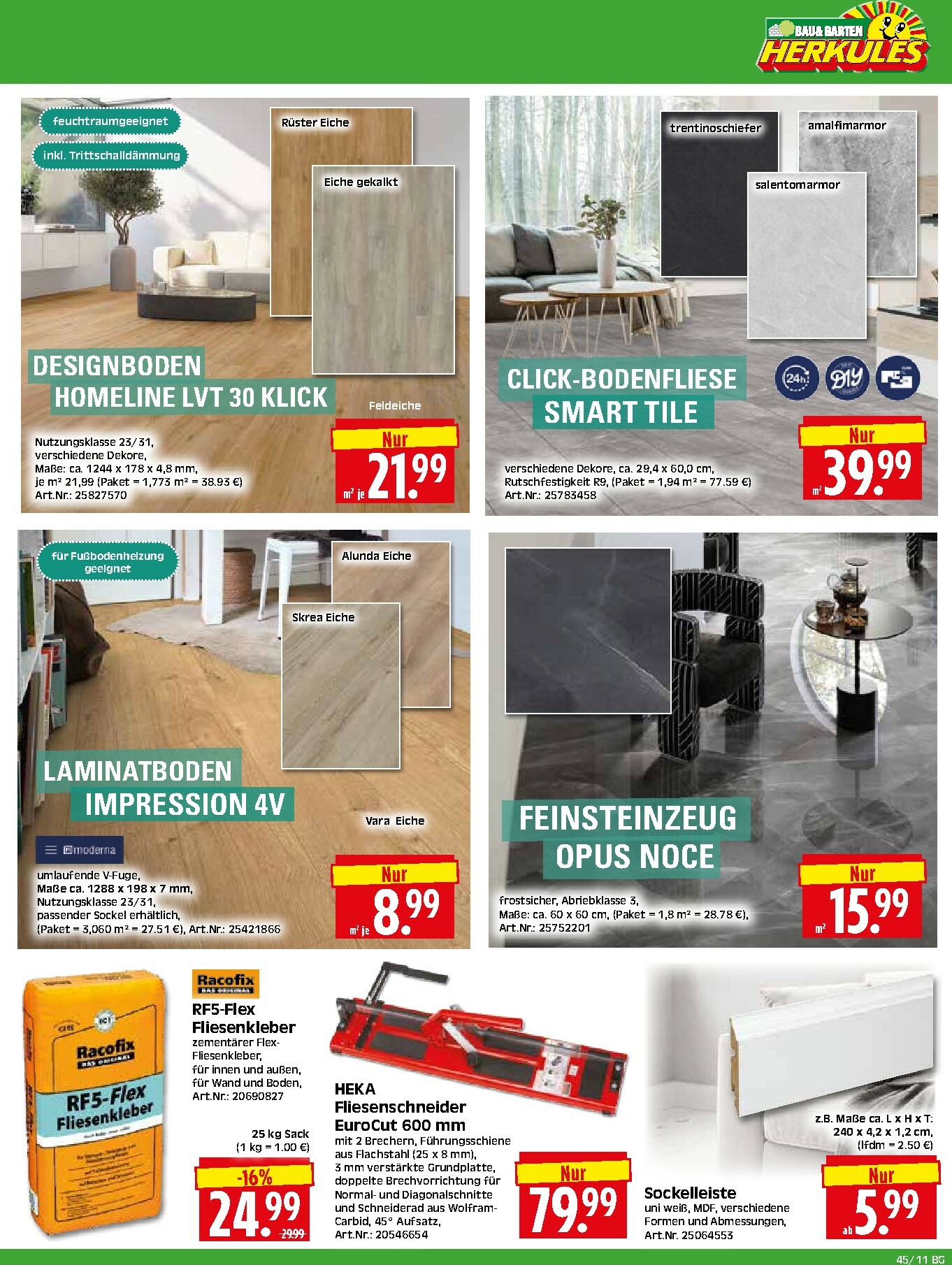 herkules - Herkules - Bau & Garten-Prospekt gültig vom 03.11. bis 08.11. - page: 11