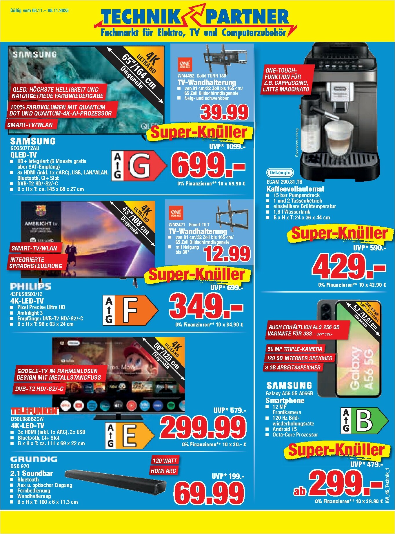 herkules - Herkules - Technik Partner-Prospekt gültig vom 03.11. bis 08.11.