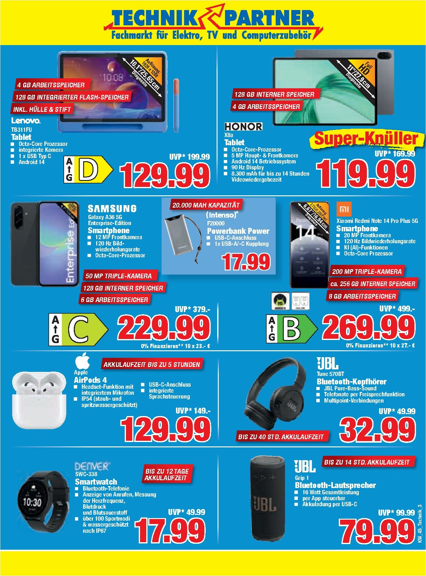 herkules - Herkules - Technik Partner-Prospekt gültig vom 03.11. bis 08.11. - page: 3