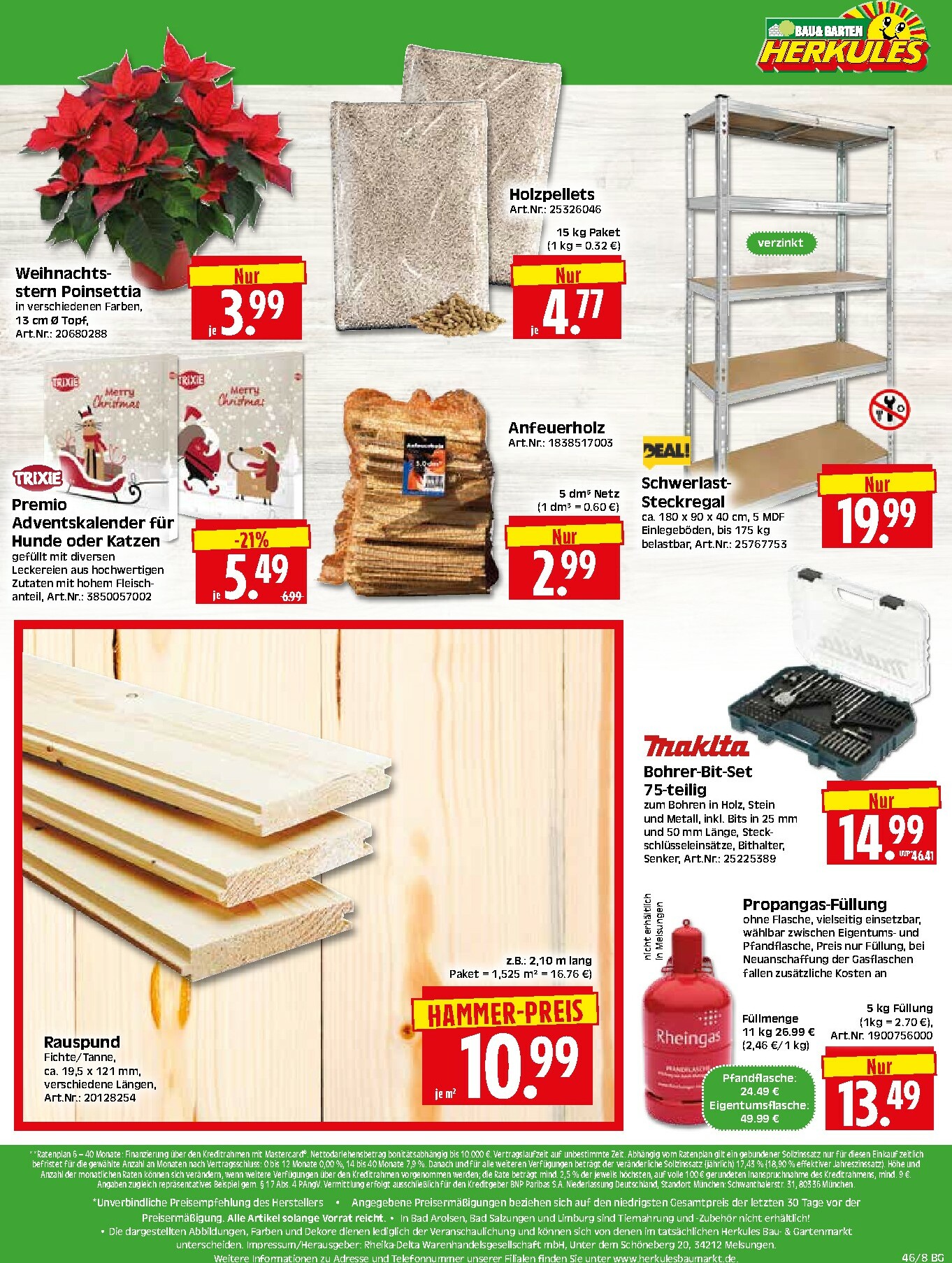 herkules - Herkules - Bau & Garten-Prospekt gültig vom 10.11. bis 15.11. - page: 8