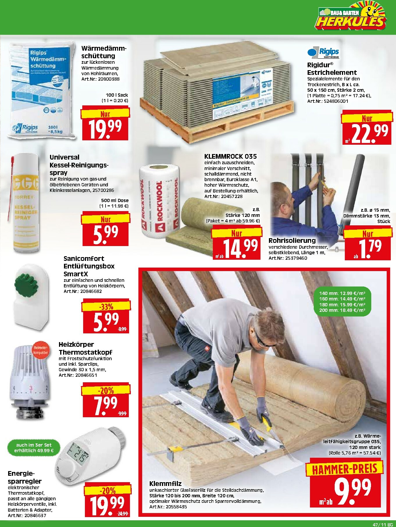 herkules - Herkules - Bau & Garten-Prospekt gültig vom 17.11. bis 22.11. - page: 11