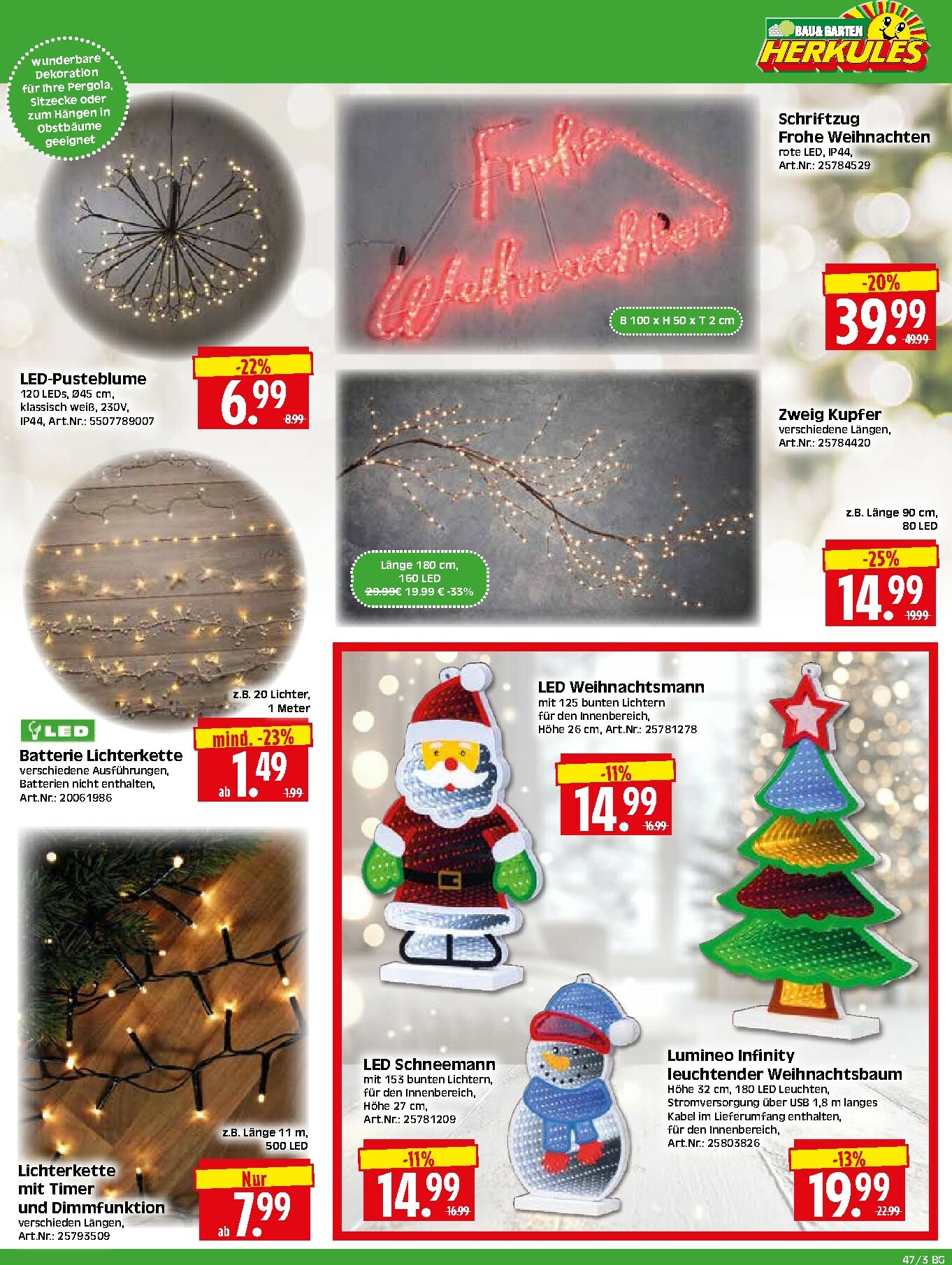 herkules - Herkules - Bau & Garten-Prospekt gültig vom 17.11. bis 22.11. - page: 3