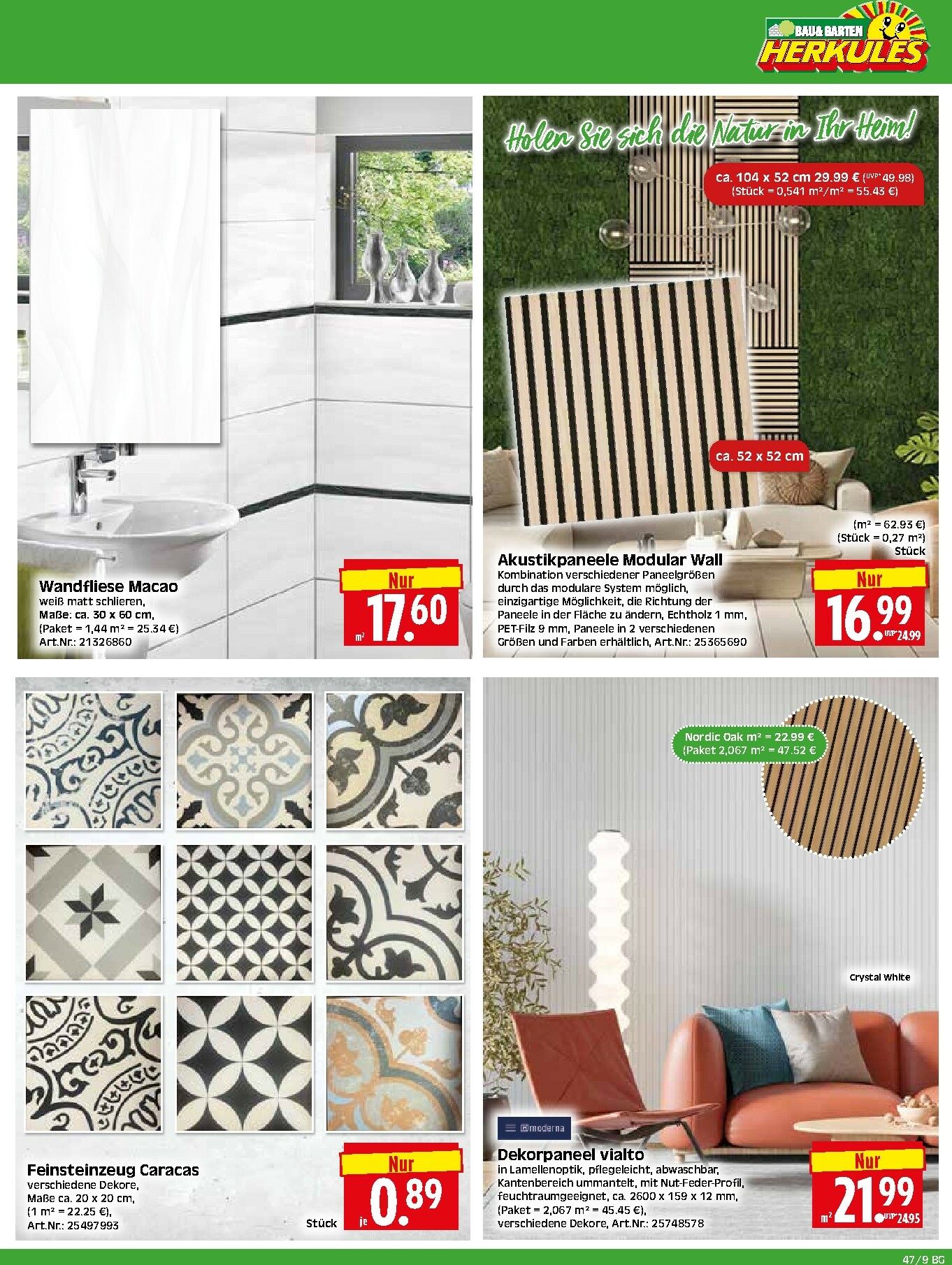 herkules - Herkules - Bau & Garten-Prospekt gültig vom 17.11. bis 22.11. - page: 9