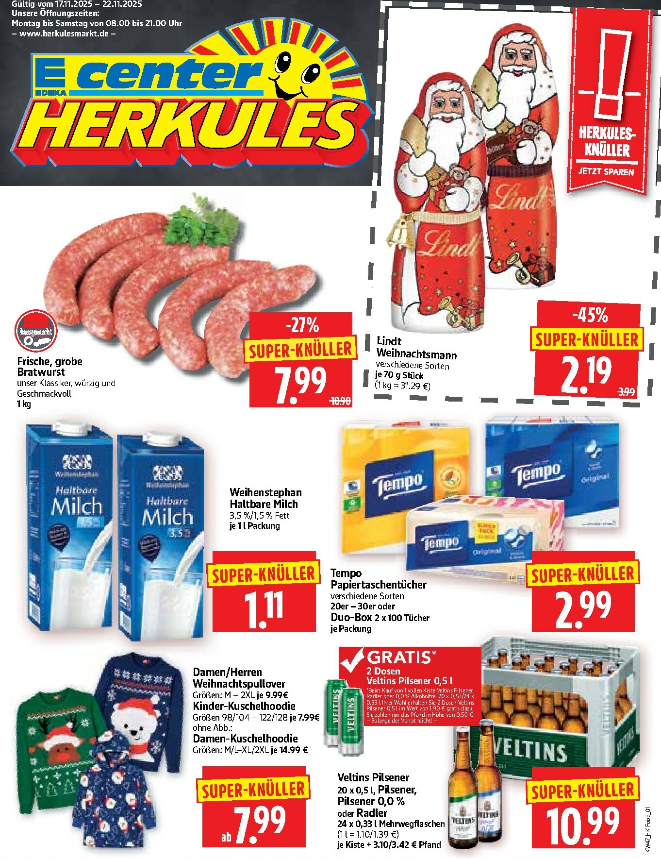 herkules - Herkules-Prospekt gültig vom 17.11. bis 22.11.