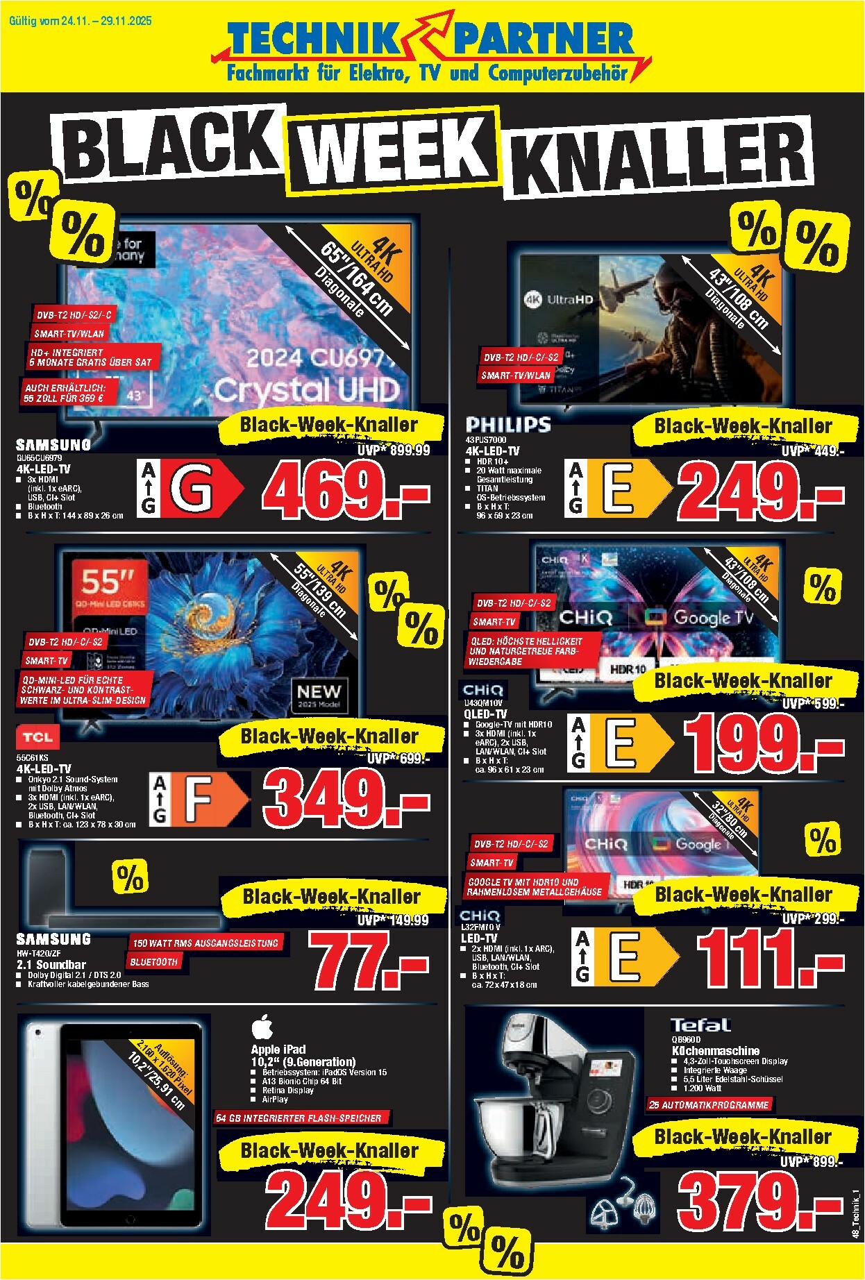 herkules - Herkules - Technik Partner-Prospekt gültig vom 24.11. bis 29.11.