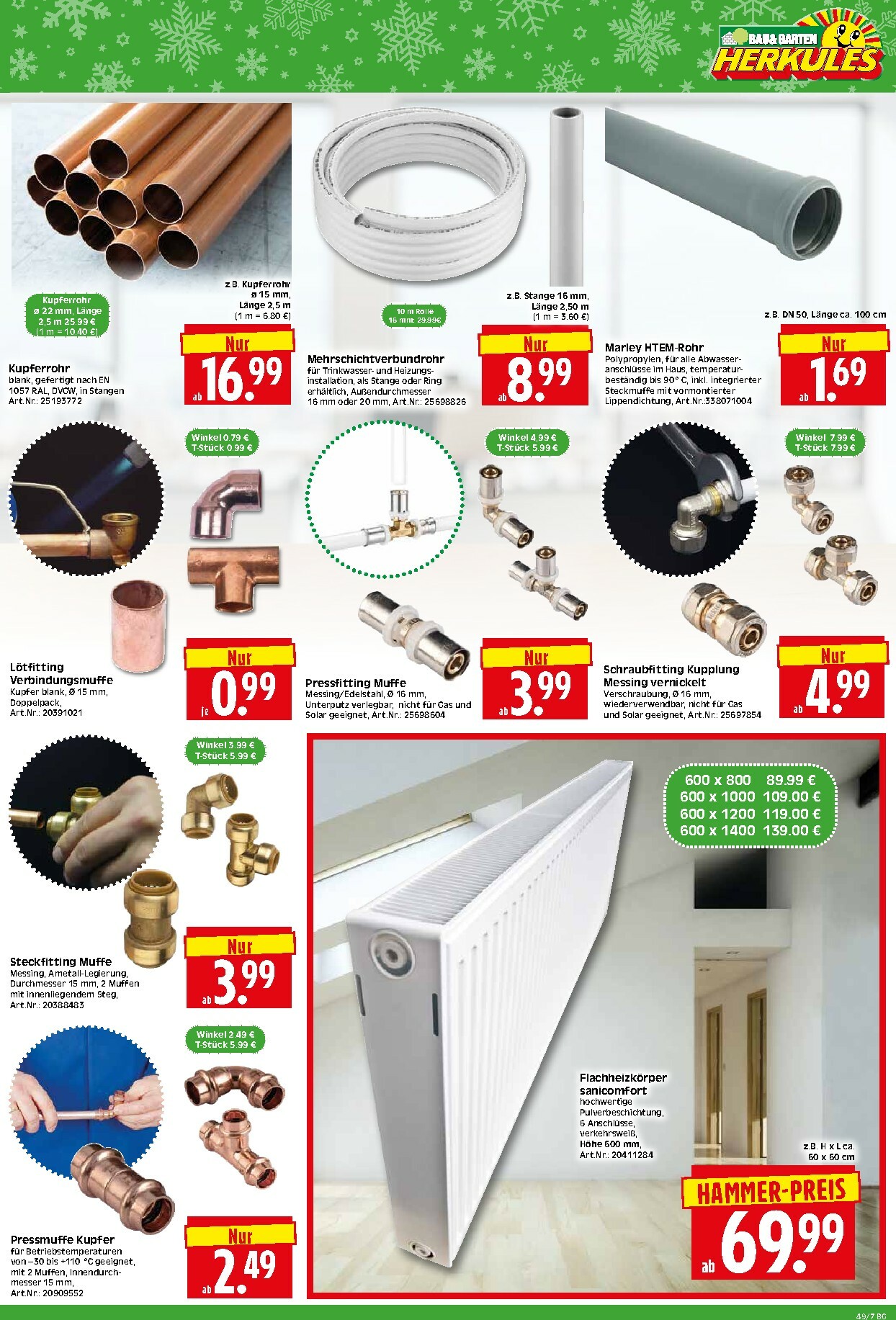 herkules - Herkules - Bau & Garten-Prospekt gültig vom 01.12. bis 06.12. - page: 7