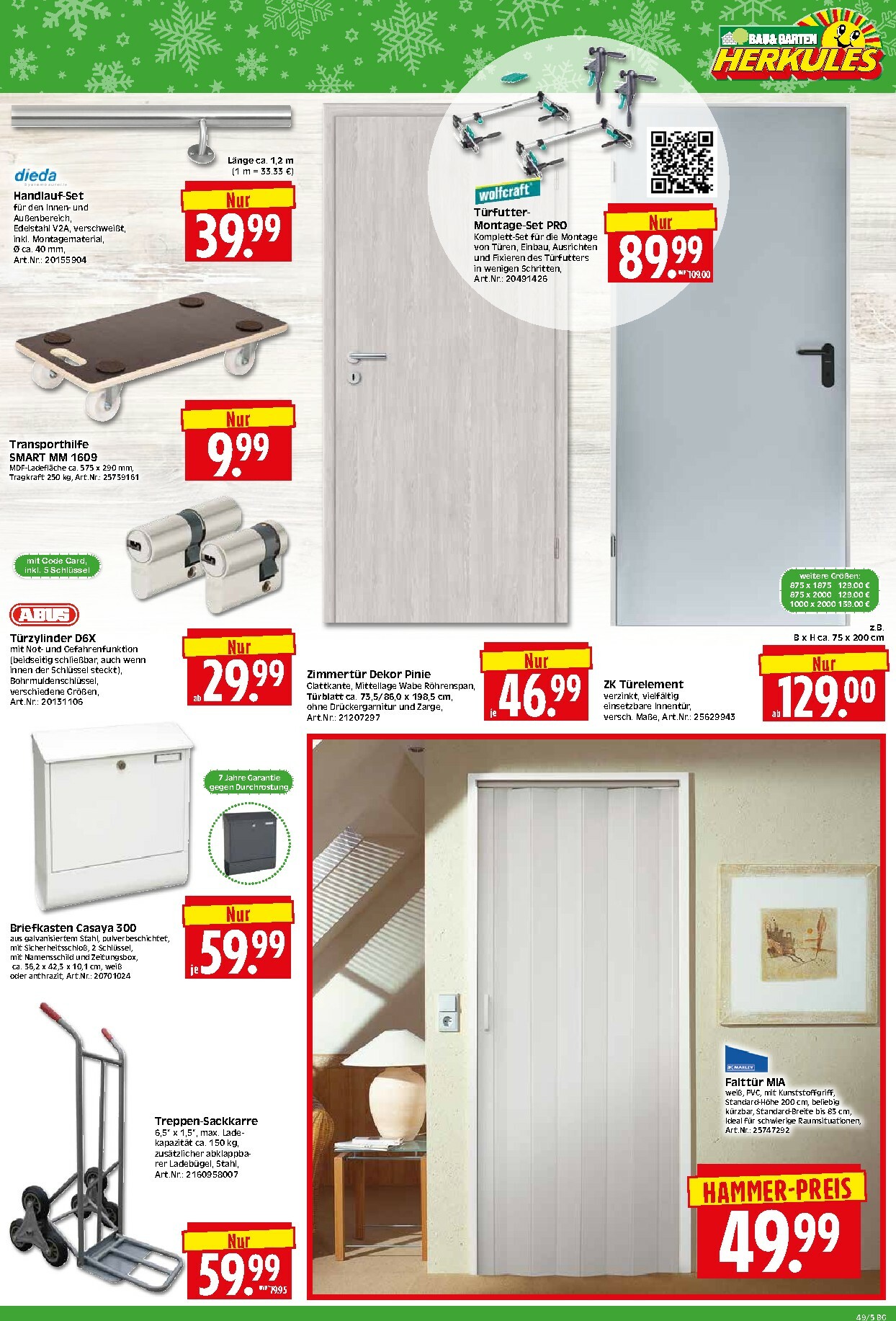 herkules - Herkules - Bau & Garten-Prospekt gültig vom 01.12. bis 06.12. - page: 5