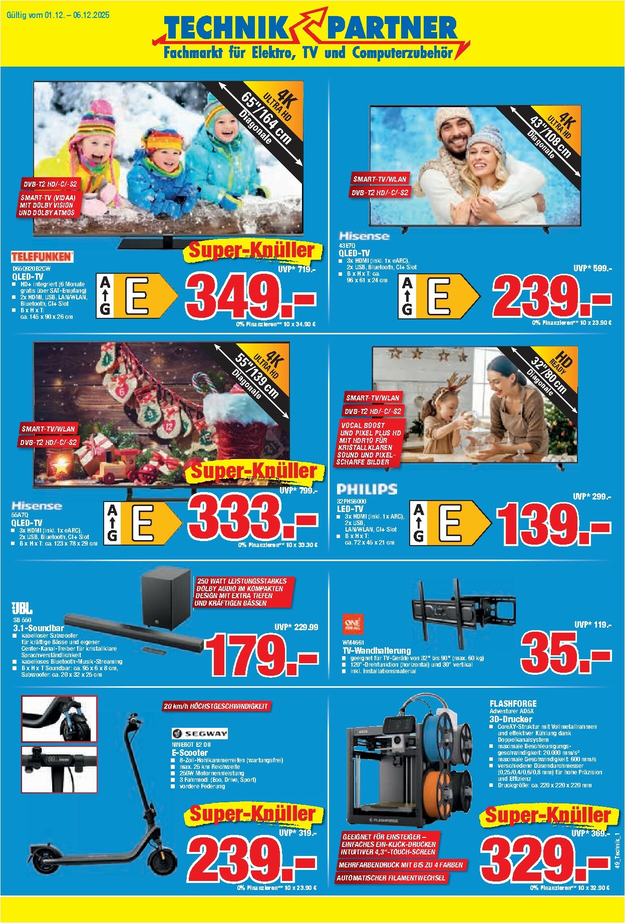 herkules - Herkules - Technik Partner-Prospekt gültig vom 01.12. bis 06.12.