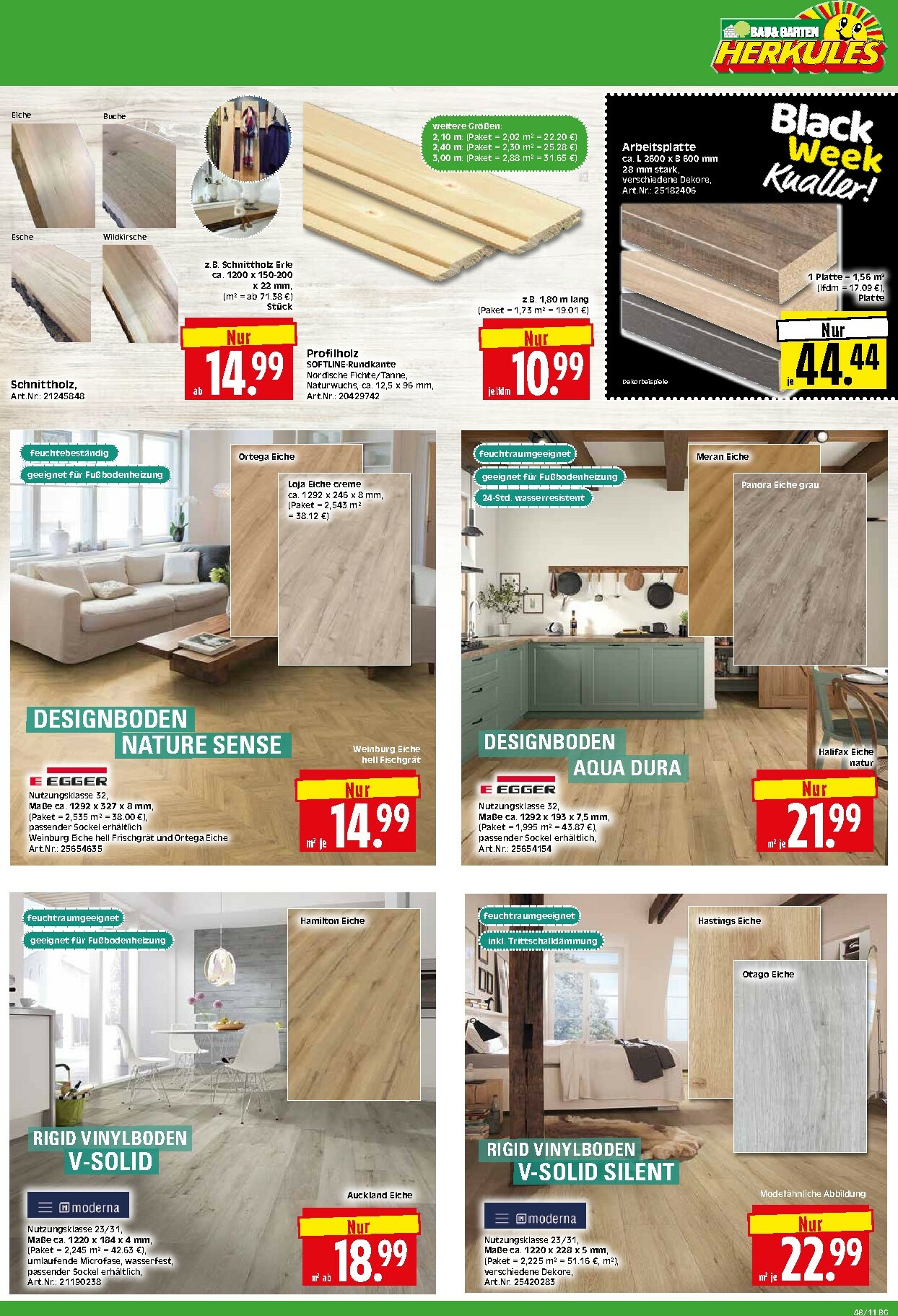 herkules - Herkules - Bau & Garten-Prospekt gültig vom 24.11. bis 29.11. - page: 11