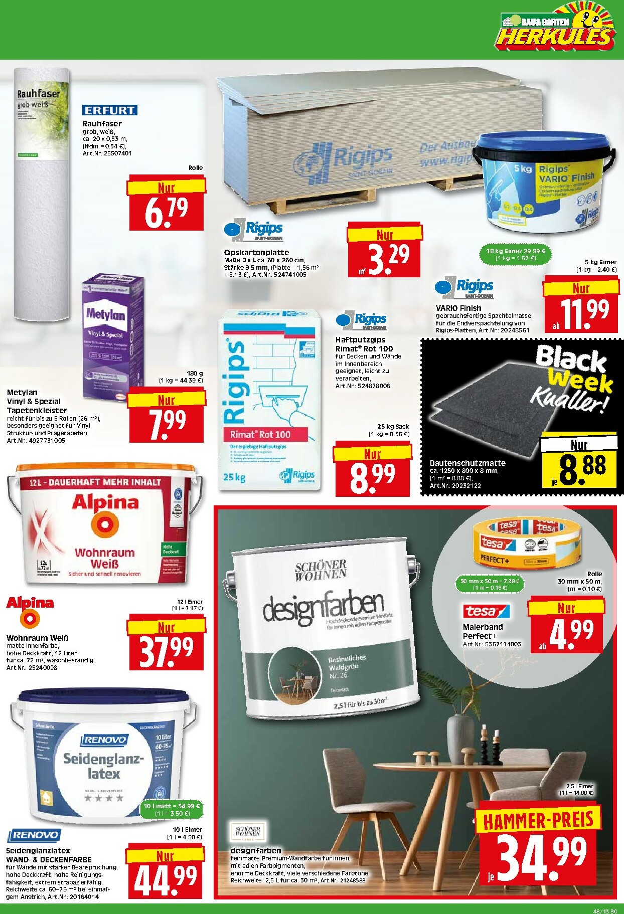 herkules - Herkules - Bau & Garten-Prospekt gültig vom 24.11. bis 29.11. - page: 13