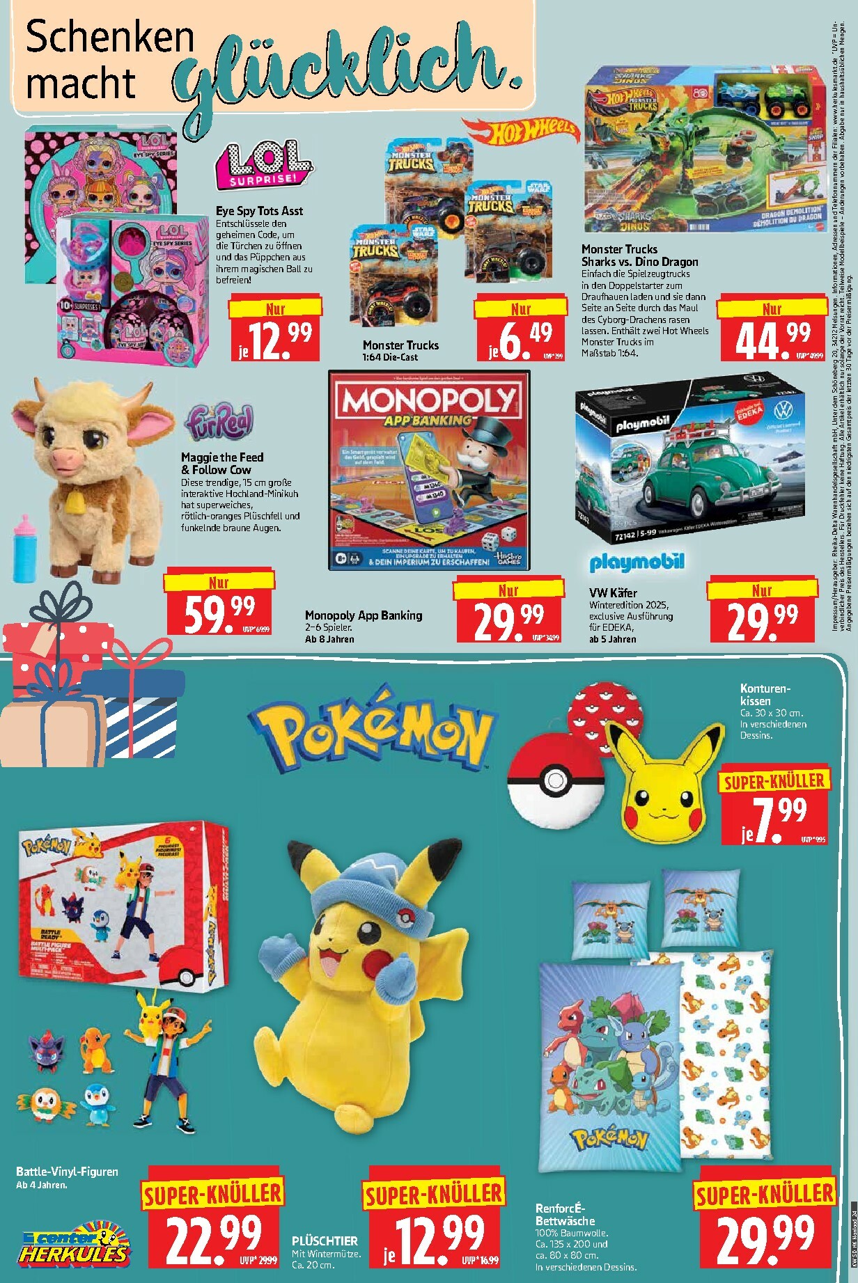 herkules - Herkules - Lebensmittel-Prospekt gültig vom 08.12. bis 13.12. - page: 24