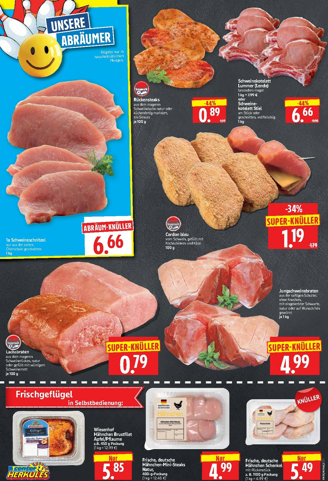 herkules - Herkules - Lebensmittel-Prospekt gültig vom 08.12. bis 13.12. - page: 2