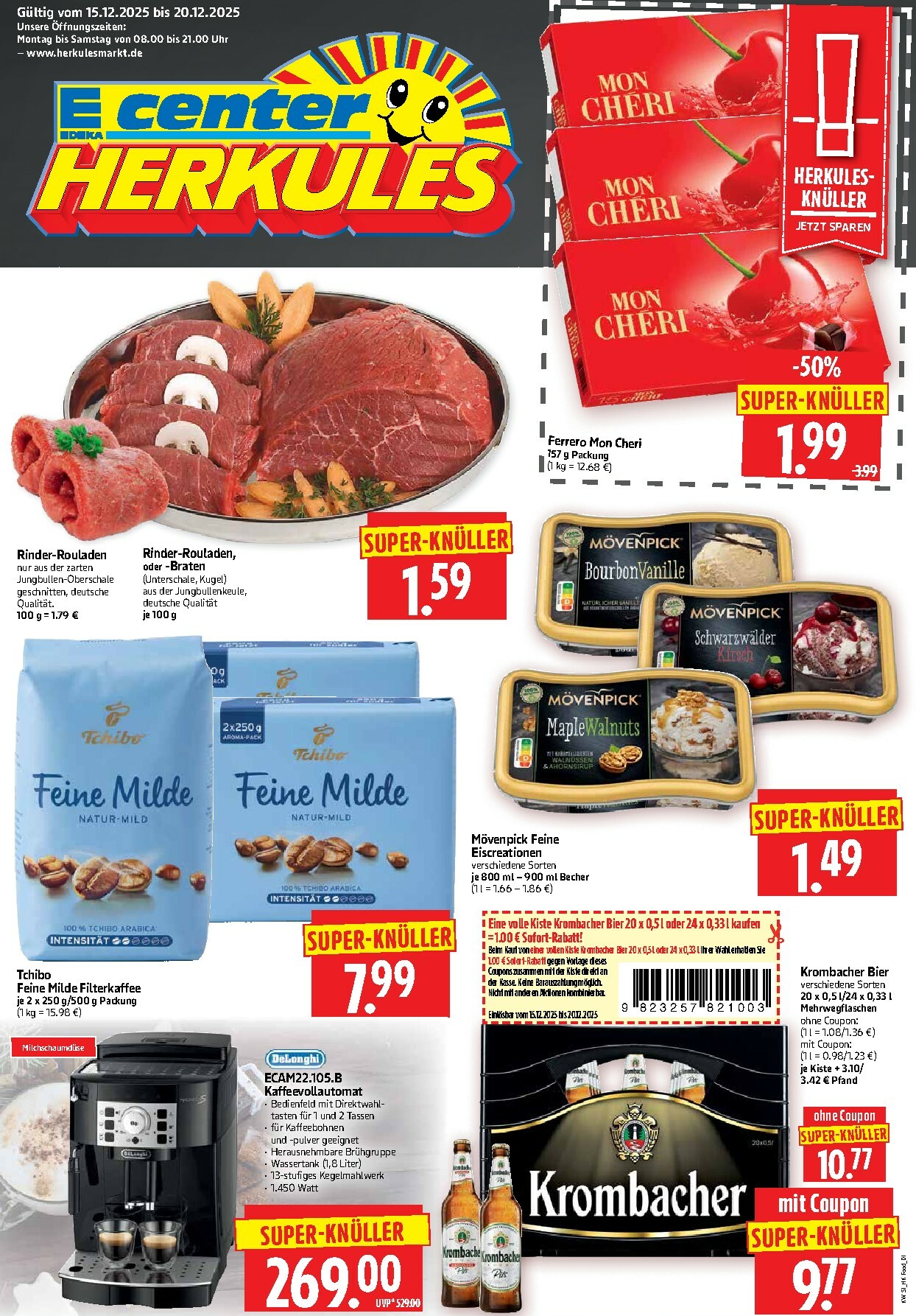 herkules - Herkules-Prospekt gültig vom 15.12. bis 20.12.