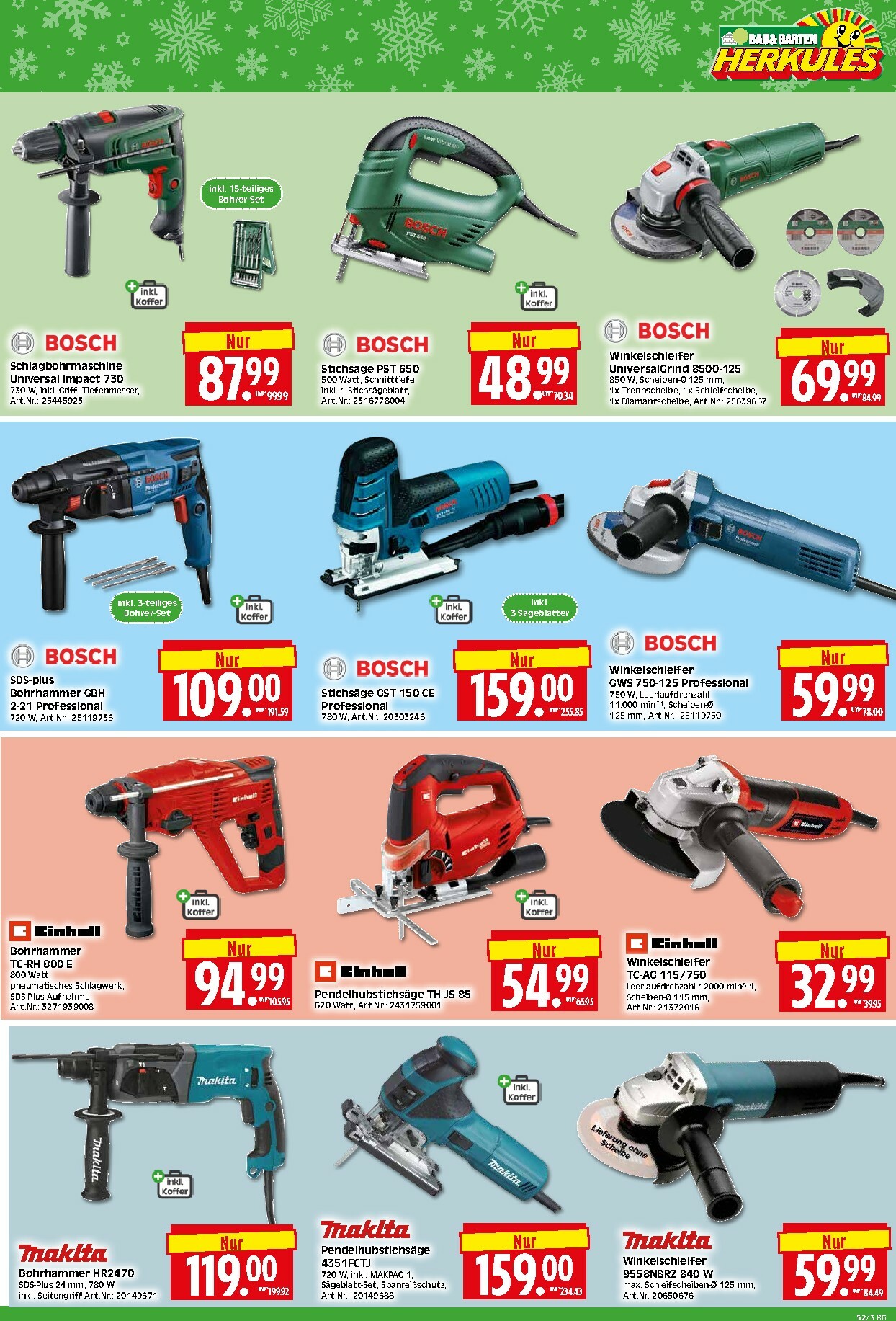 herkules - Herkules - Bau & Garten-Prospekt gültig vom 22.12. bis 27.12. - page: 3