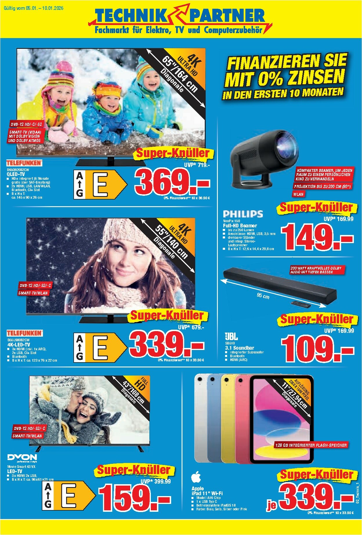 herkules - Herkules - Technik Partner-Prospekt gültig vom 05.01. bis 10.01.