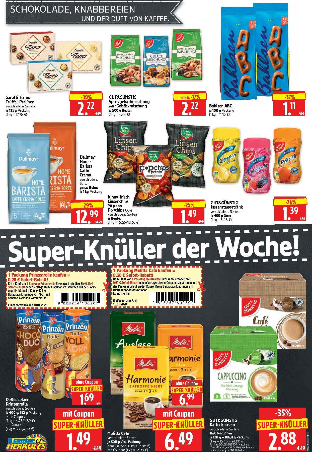 herkules - Herkules - Lebensmittel-Prospekt gültig vom 05.01. bis 10.01. - page: 16