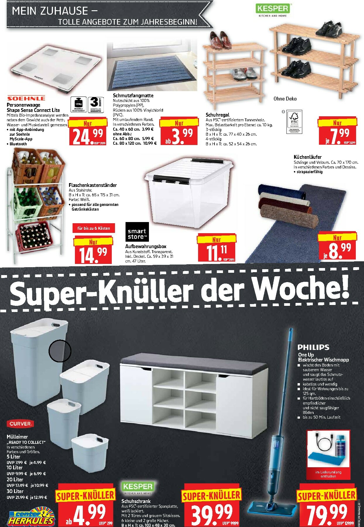 herkules - Herkules - Lebensmittel-Prospekt gültig vom 05.01. bis 10.01. - page: 22