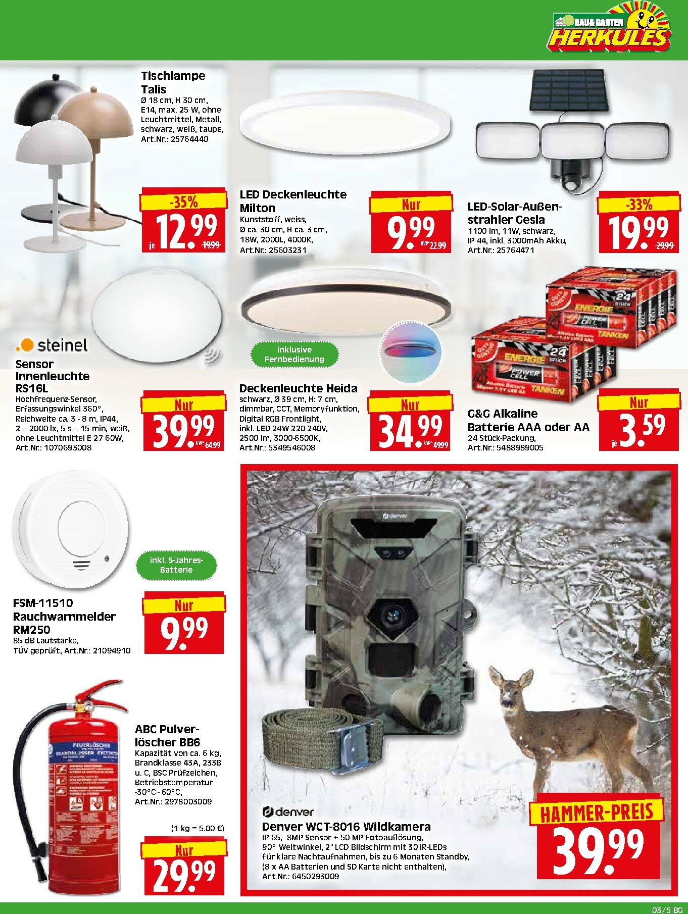 herkules - Herkules - Bau & Garten-Prospekt gültig vom 12.01. bis 17.01. - page: 5