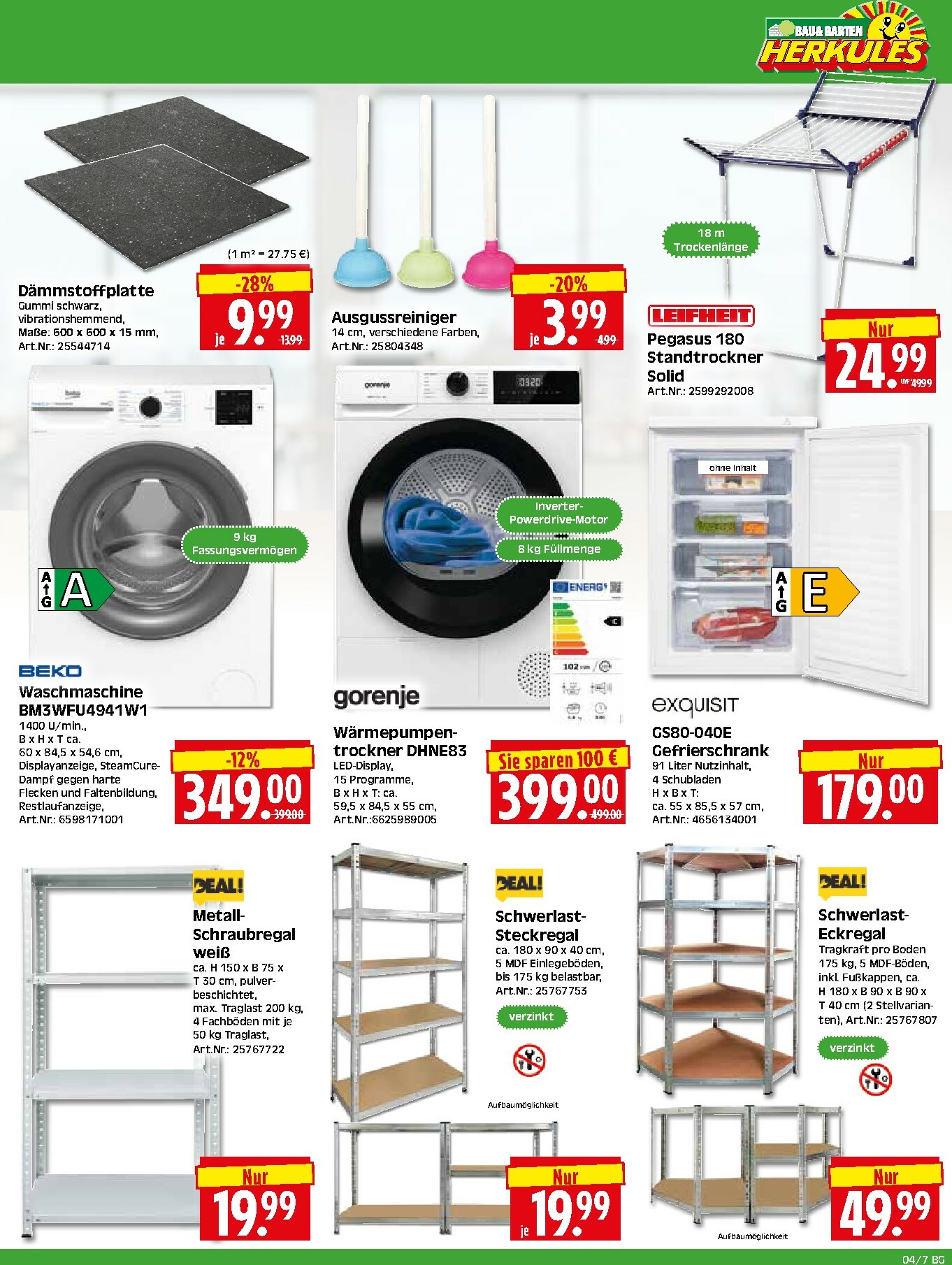 herkules - Herkules - Bau & Garten-Prospekt gültig vom 19.01. bis 24.01. - page: 7