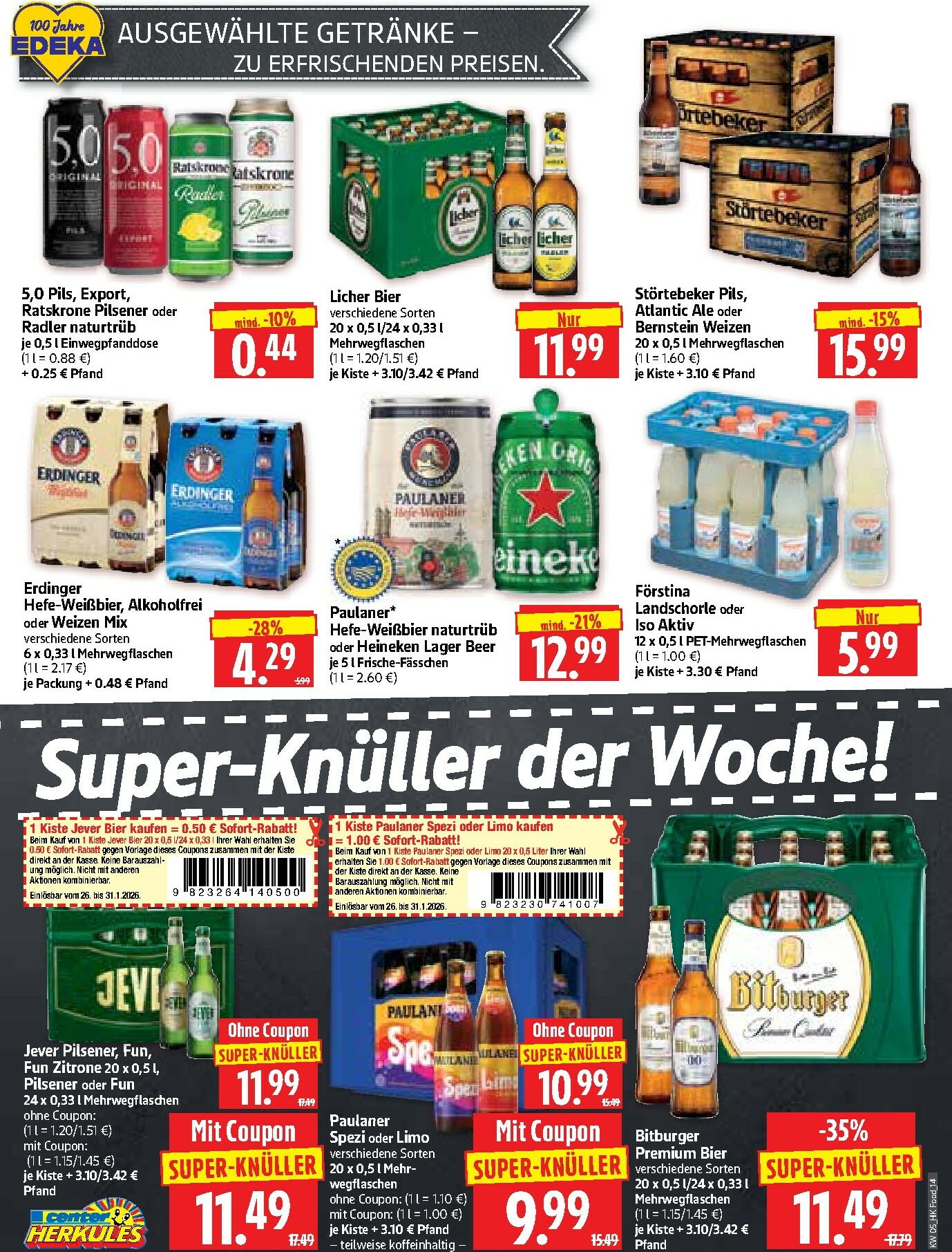 herkules - Herkules-Prospekt gültig vom 26.01. bis 31.01. - page: 14