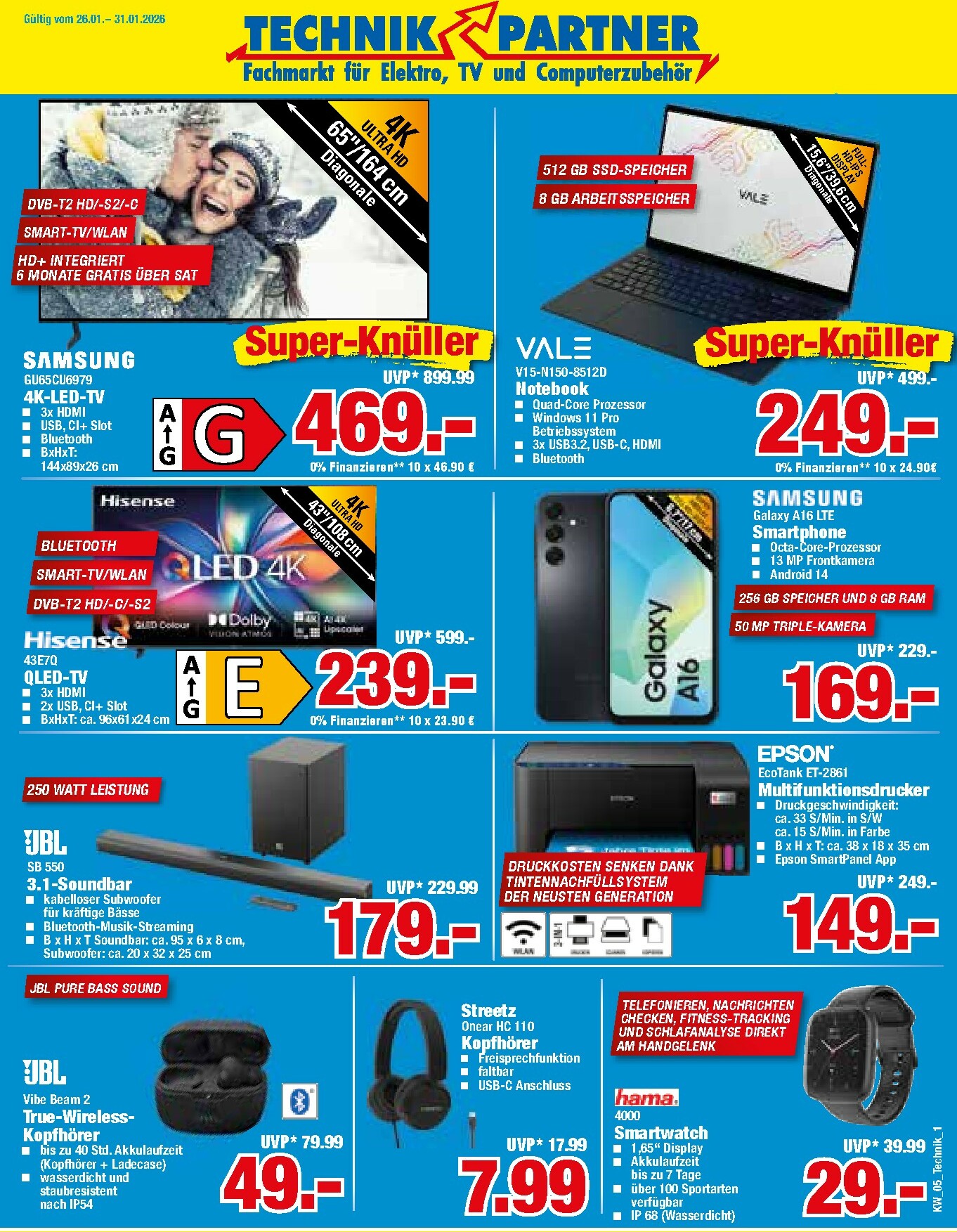 herkules - Herkules - Technik Partner-Prospekt gültig vom 26.01. bis 31.01.