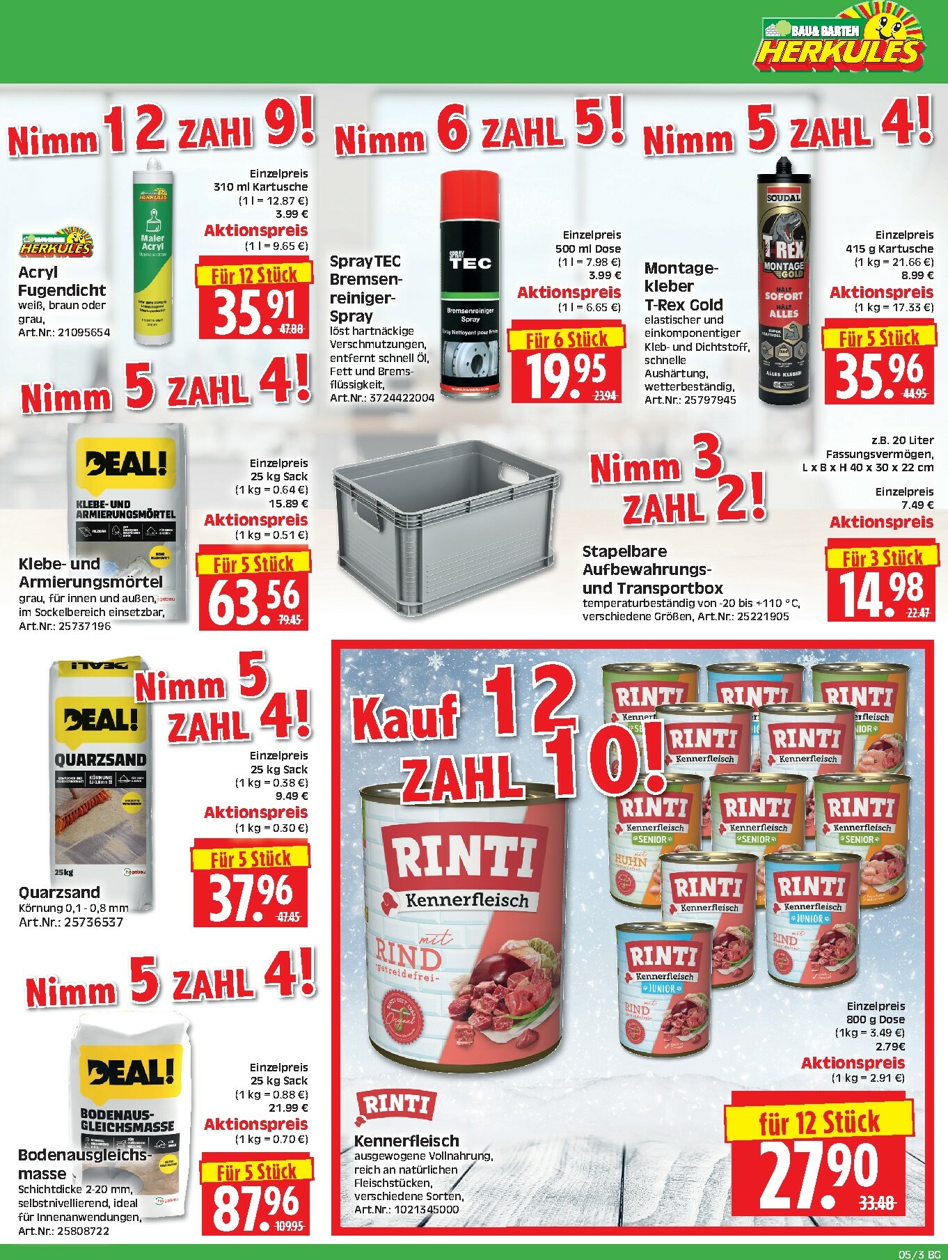 herkules - Herkules - Bau & Garten-Prospekt gültig vom 26.01. bis 31.01. - page: 3