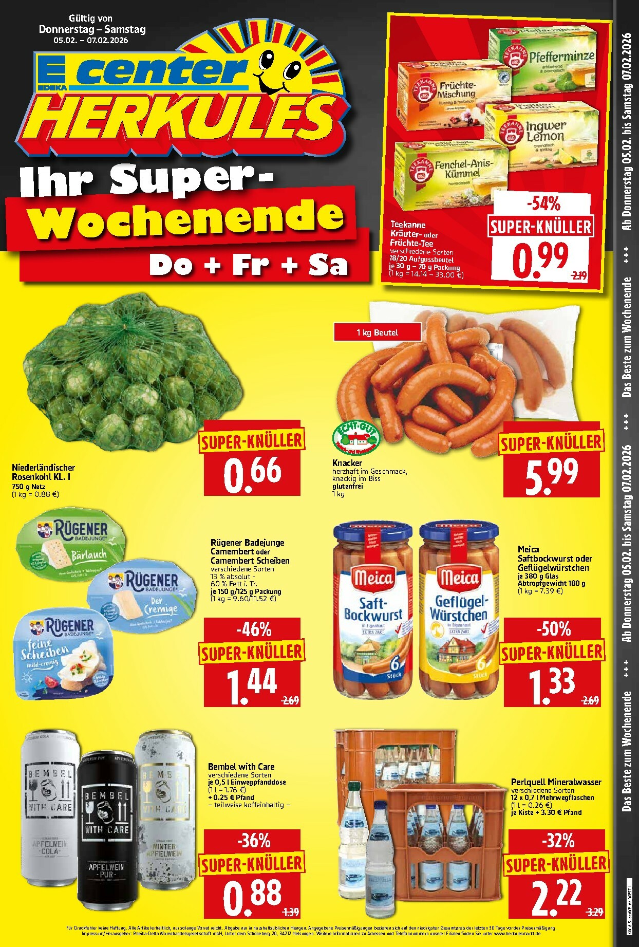 herkules - Herkules - Sonderbeilage-Prospekt gültig vom 05.02.2026 bis 07.02.2026