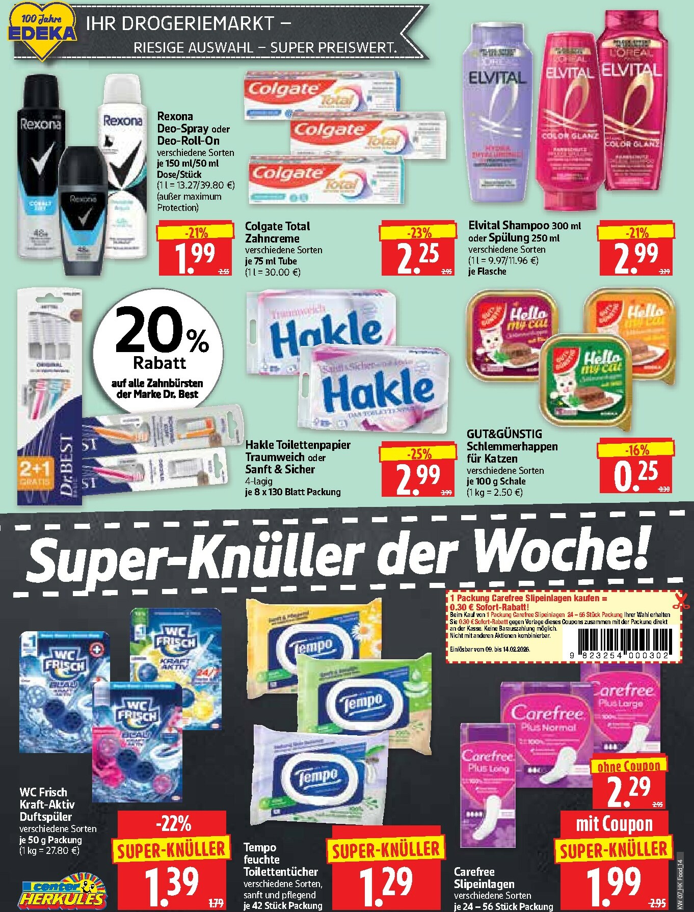 herkules - Herkules-Prospekt gültig vom 09.02.2026 bis 14.02.2026 - page: 14