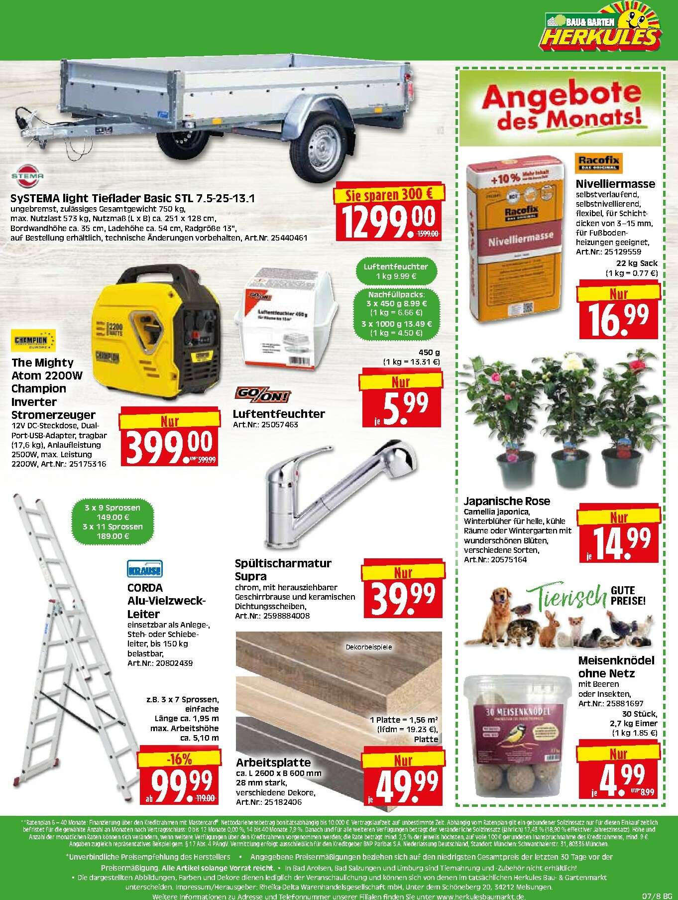 herkules - Herkules - Bau & Garten-Prospekt gültig vom 09.02.2026 bis 14.02.2026 - page: 8