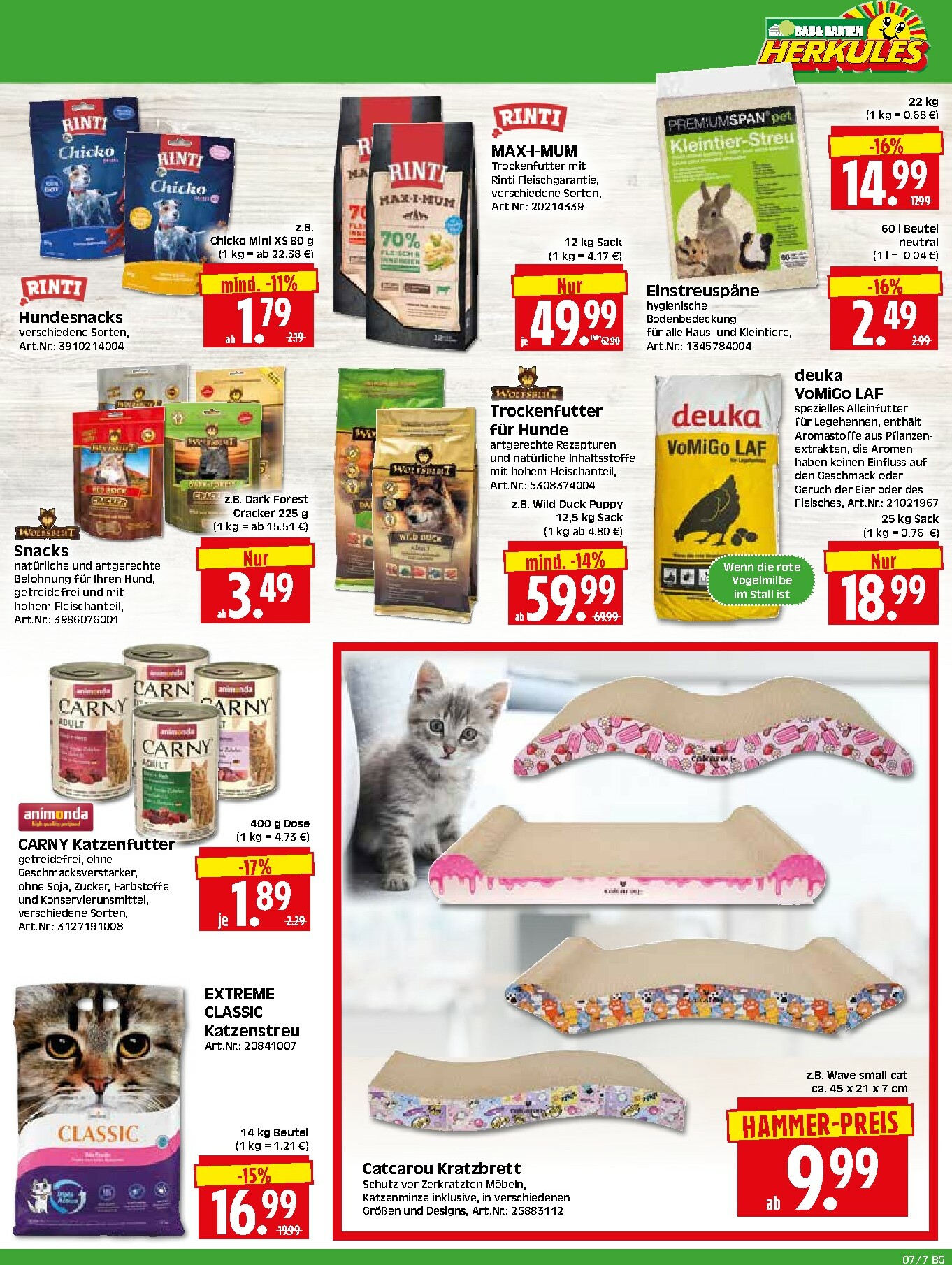 herkules - Herkules - Bau & Garten-Prospekt gültig vom 09.02.2026 bis 14.02.2026 - page: 7