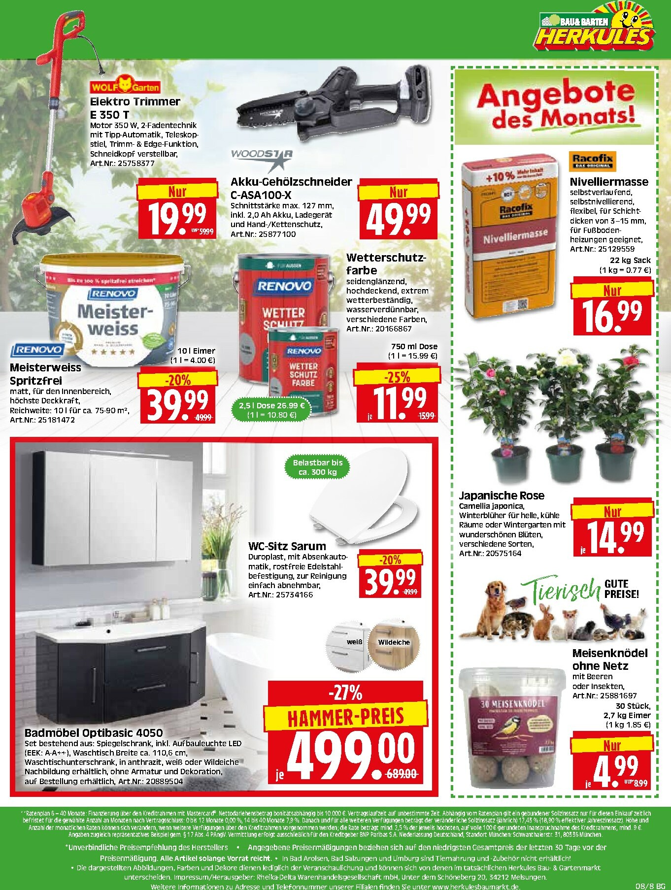 herkules - Herkules - Bau & Garten-Prospekt gültig vom 16.02.2026 bis 21.02.2026 - page: 8