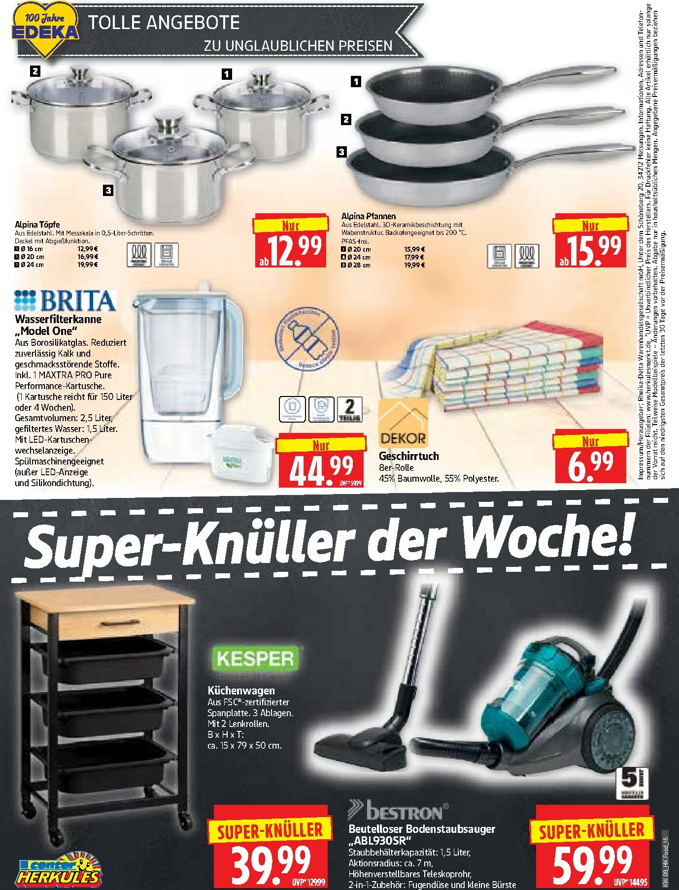 herkules - Herkules-Prospekt gültig vom 16.02.2026 bis 21.02.2026 - page: 16