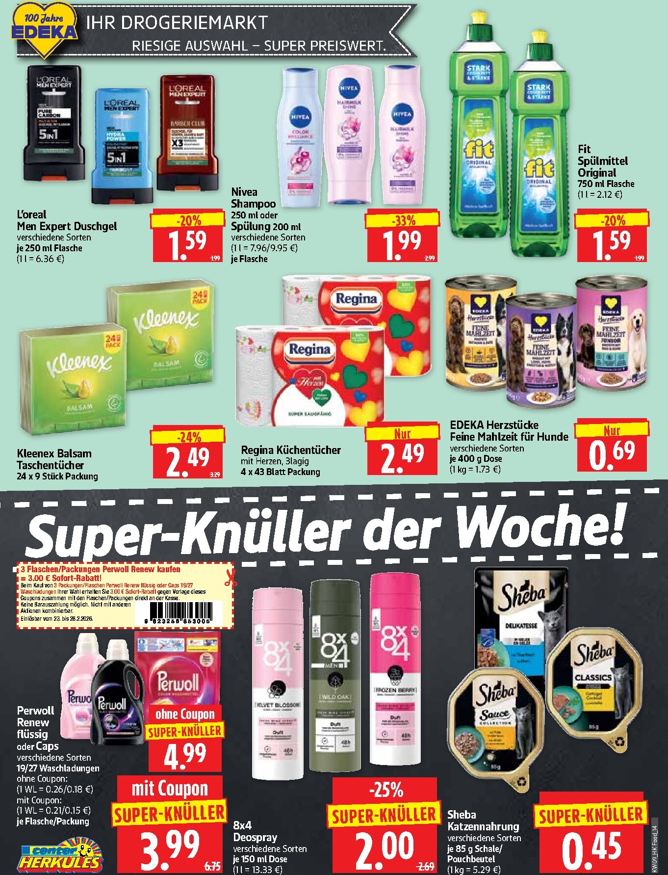 herkules - Herkules-Prospekt gültig vom 23.02.2026 bis 28.02.2026 - page: 14