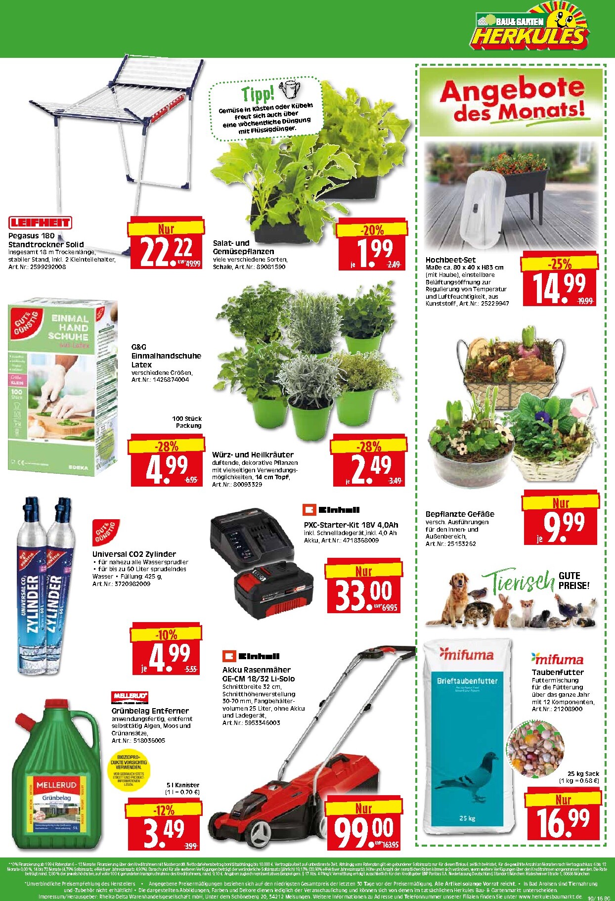 herkules - Herkules - Bau & Garten-Prospekt gültig vom 02.03.2026 bis 07.03.2026 - page: 16