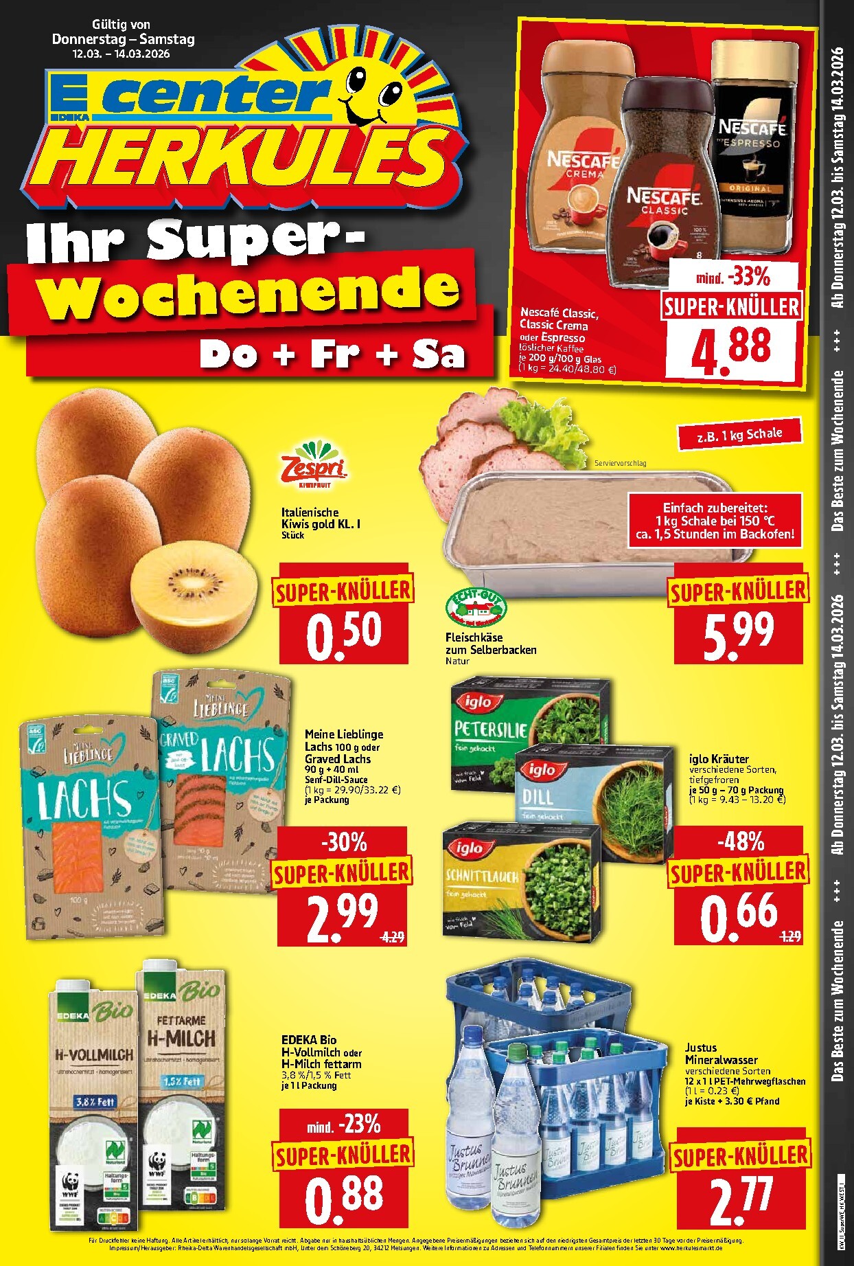 herkules - Herkules - Sonderbeilage-Prospekt gültig vom 12.03.2026 bis 14.03.2026