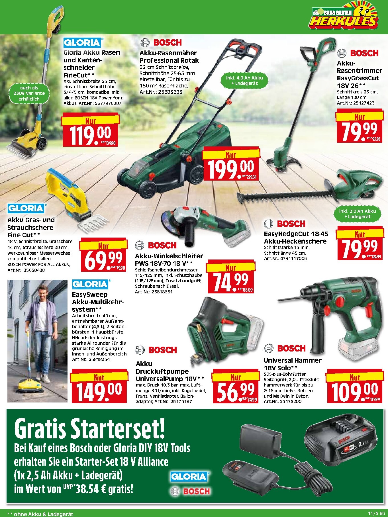 herkules - Herkules - Bau & Garten-Prospekt gültig vom 09.03.2026 bis 14.03.2026 - page: 5