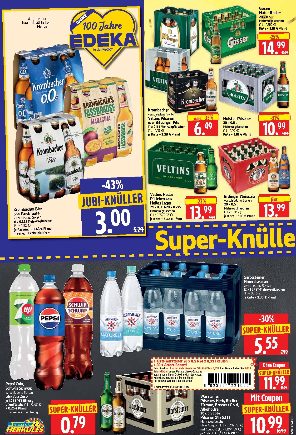 herkules - Herkules-Prospekt gültig vom 16.03.2026 bis 21.03.2026 - page: 16