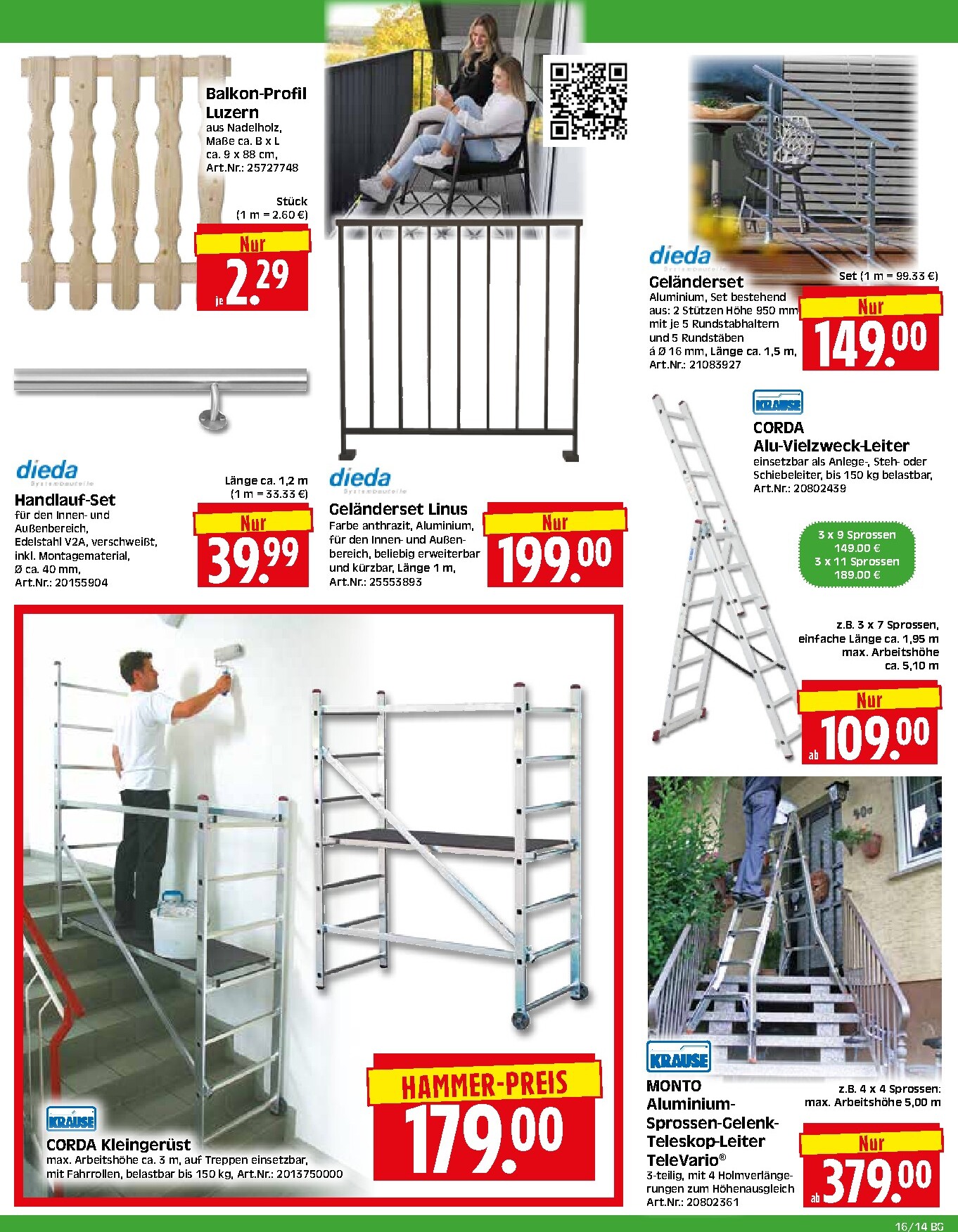 herkules - Herkules - Bau & Garten Prospekt nächste Woche – von Montag 13.04.2026 bis Samstag 18.04.2026 - page: 14